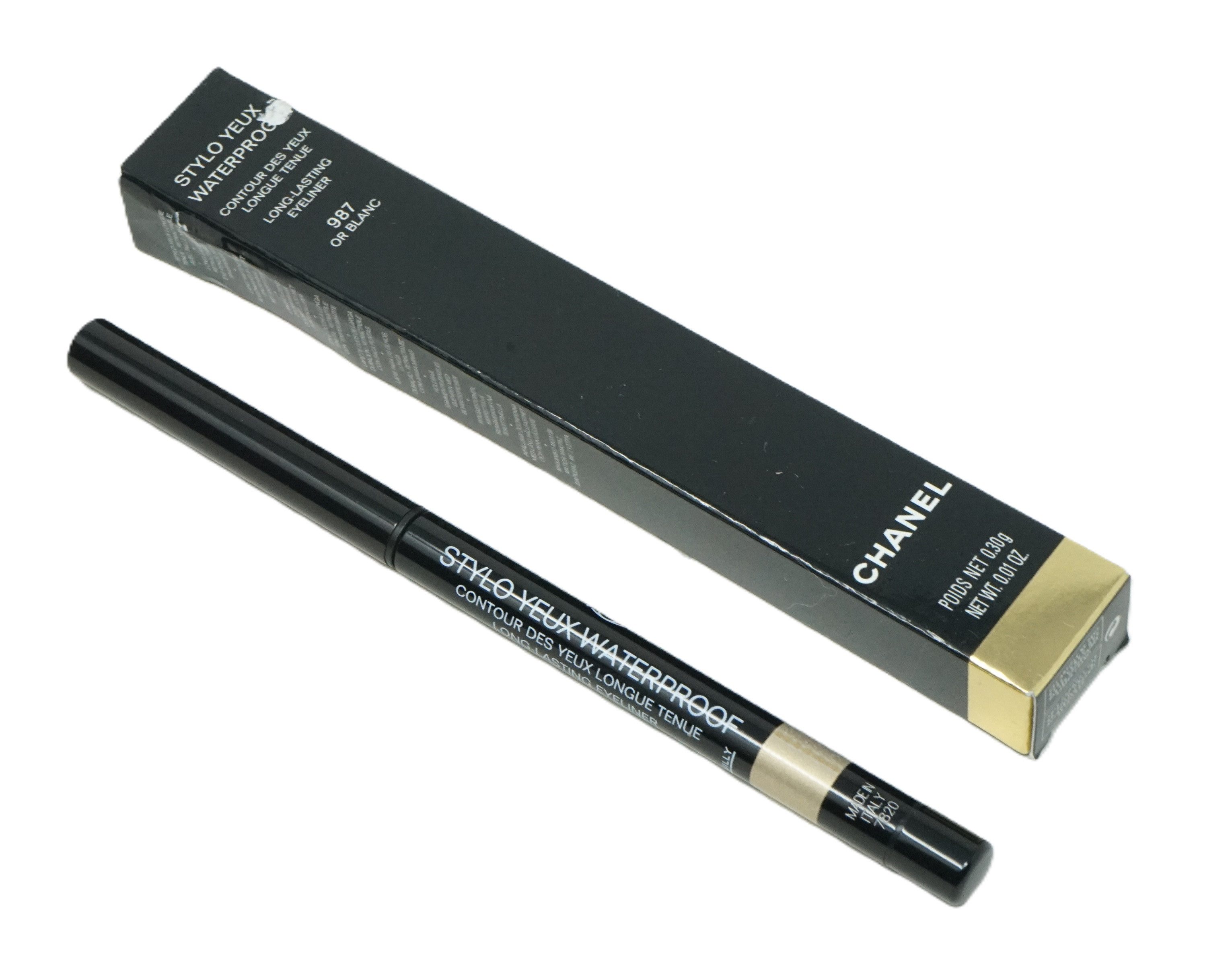 Eyeliner Chanel Stylo Yeux Wasserfestes Eyeliner 0,3g Or Blanc 987