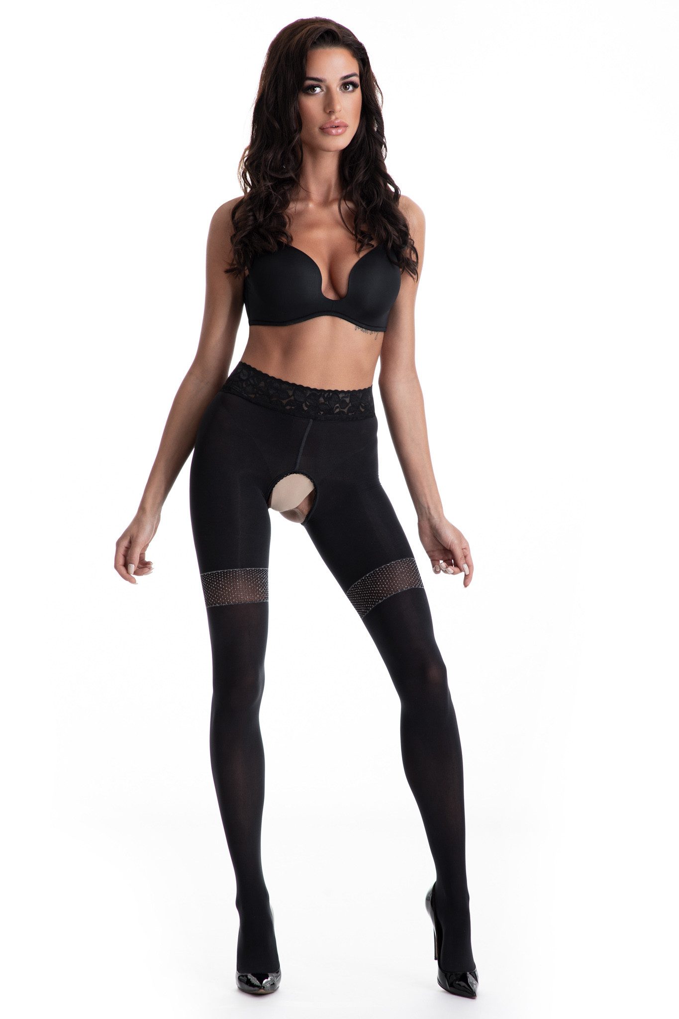 Amour Ouvert Strumpfhose Glamour 80 Blickdicht Ouvert günstig online kaufen