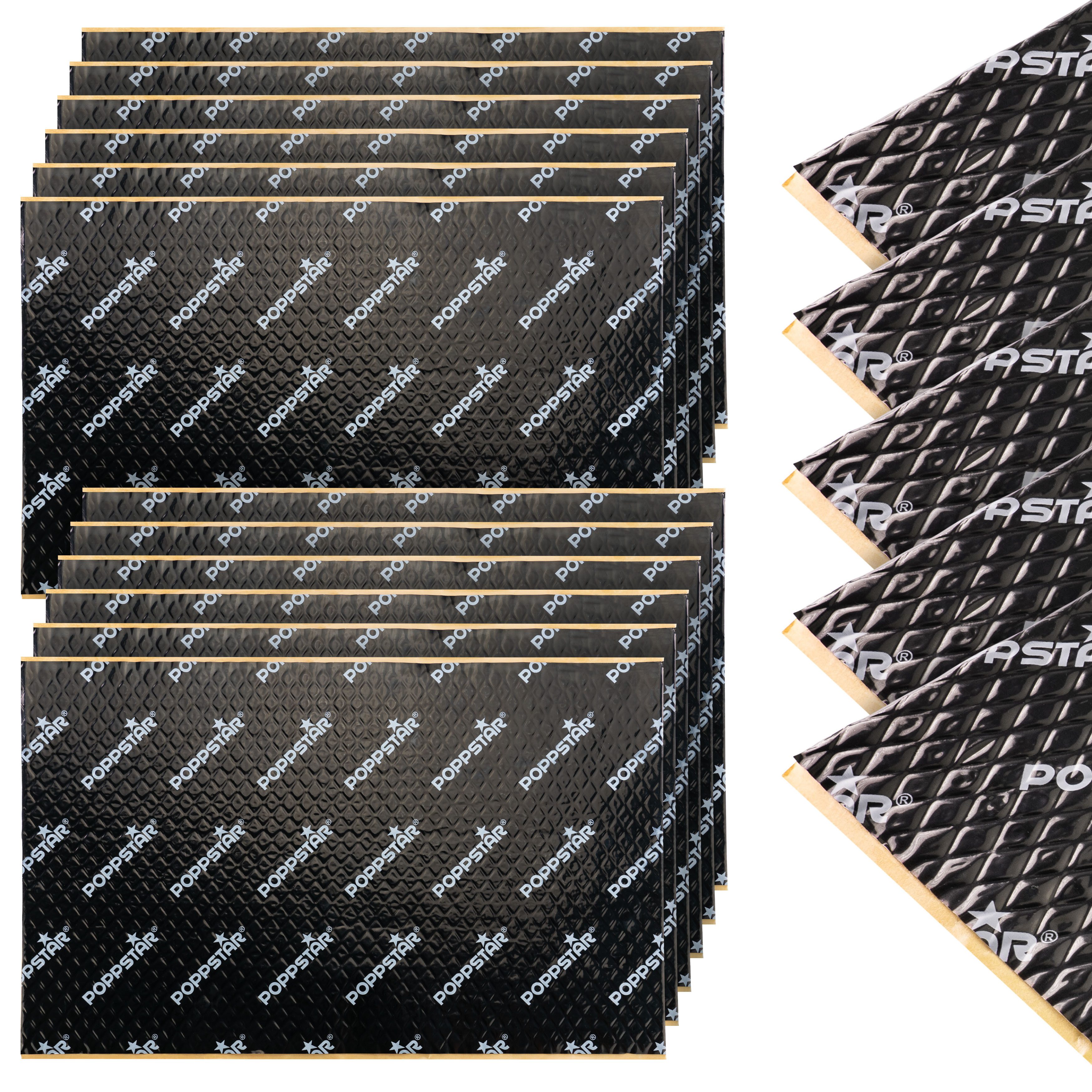 Poppstar Dämmunterlage, (17-St)