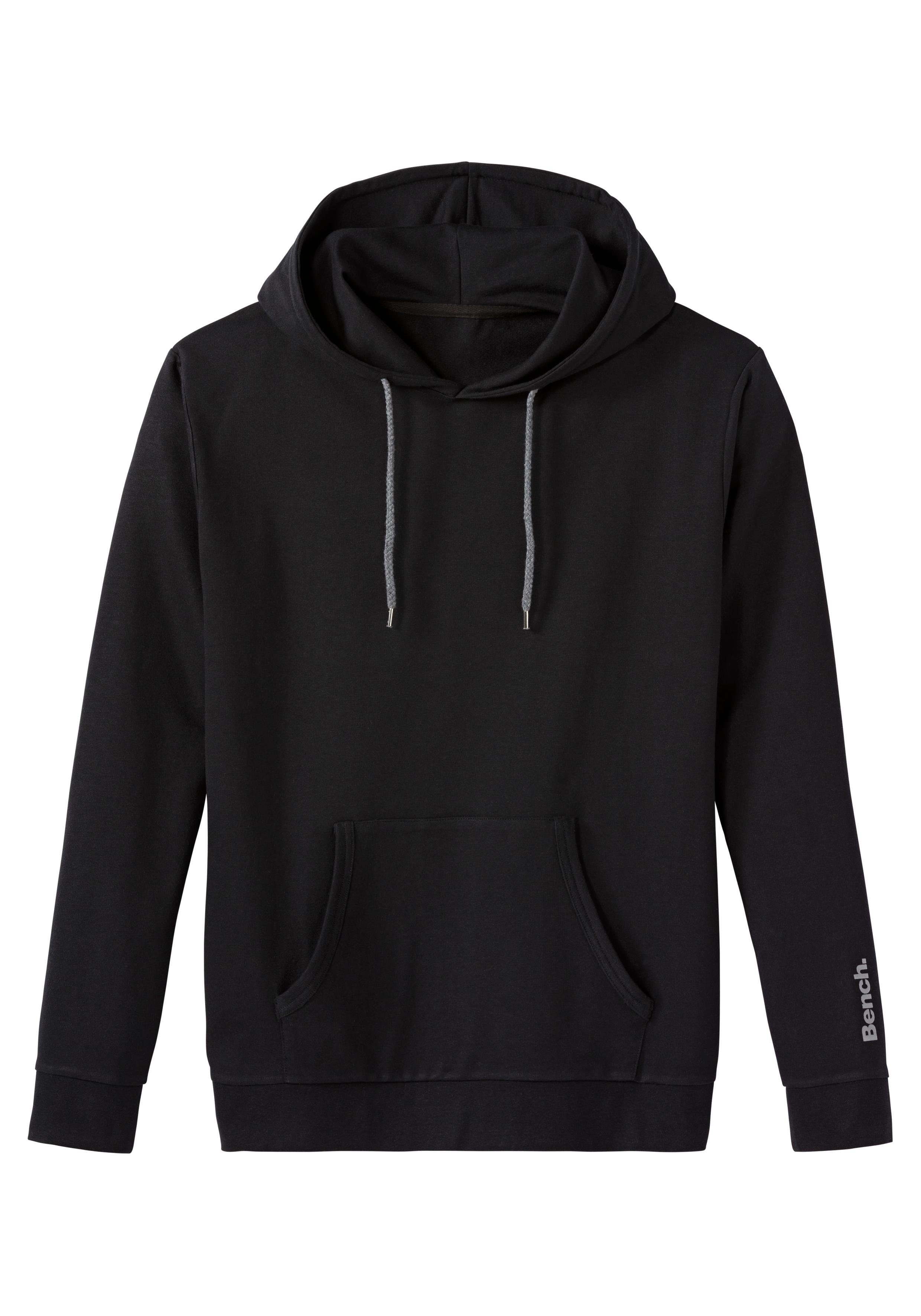 Bench. Loungewear Hoodie Langarm, Sweatshirt mit Rundhals und Kapuze, Baumwollmischung. € 34,99