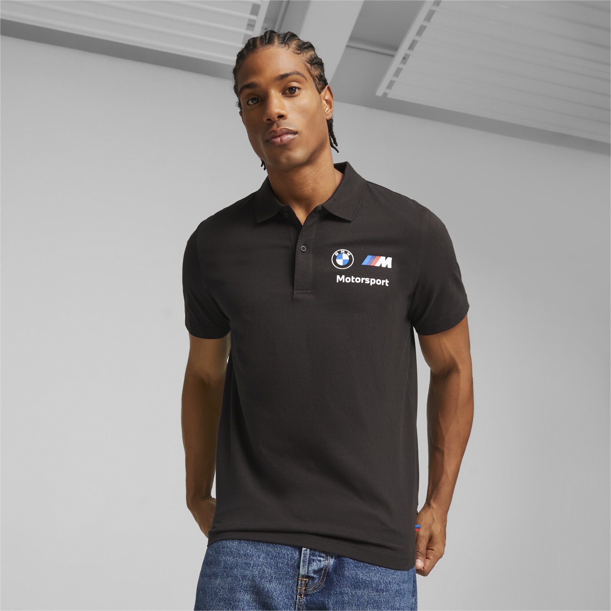 Black Motorsport Poloshirt Poloshirt PUMA Herren BMW M