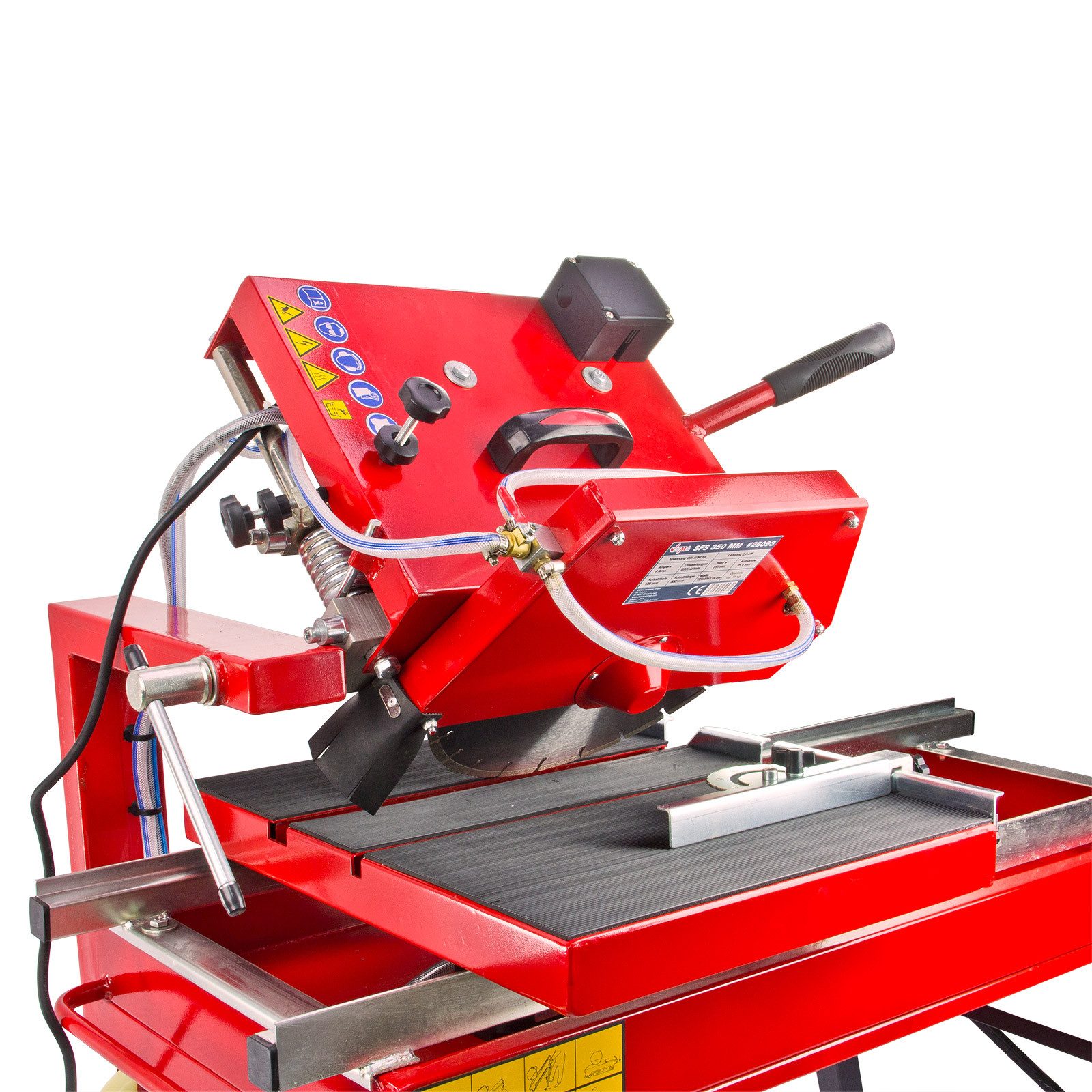 DEMA Steintrenner Steinsäge, 2000W, schwenkbar, 350 mm Diamantblatt