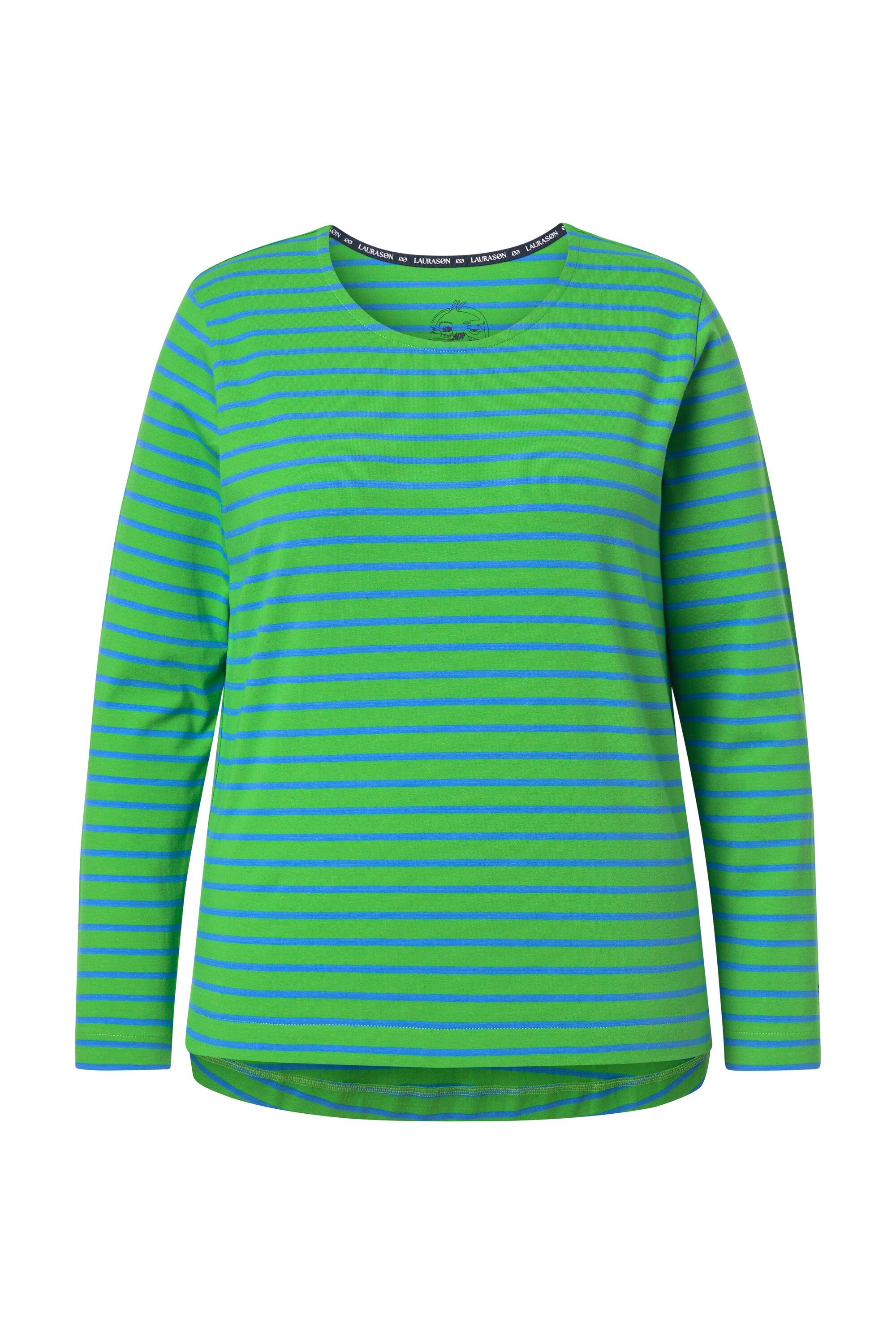 Laurasøn Longsleeve Ringelshirt Langarm Rundhalsausschnitt günstig online kaufen