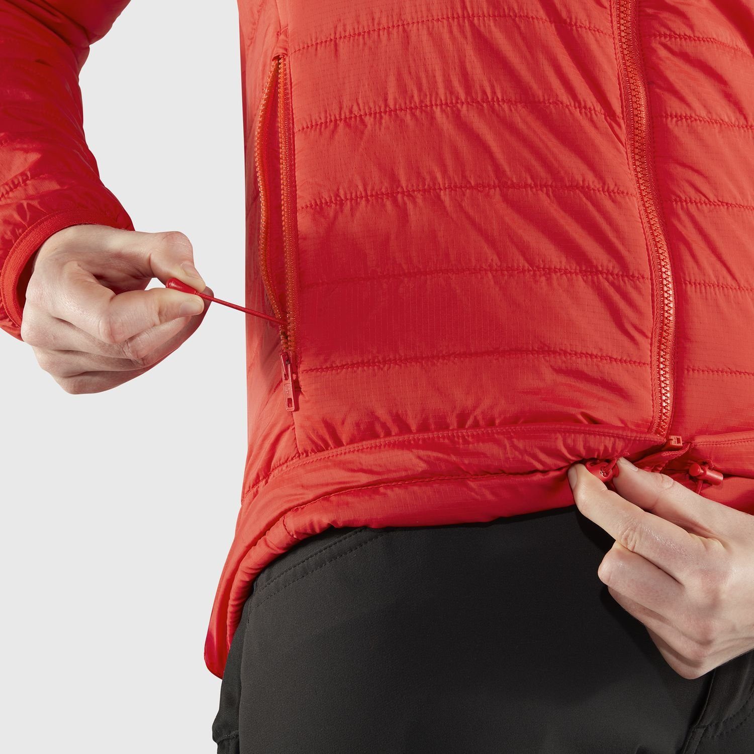 Fjällräven Damen Jacket W True Fjällräven Expedition Anorak X-lätt Red Outdoorjacke