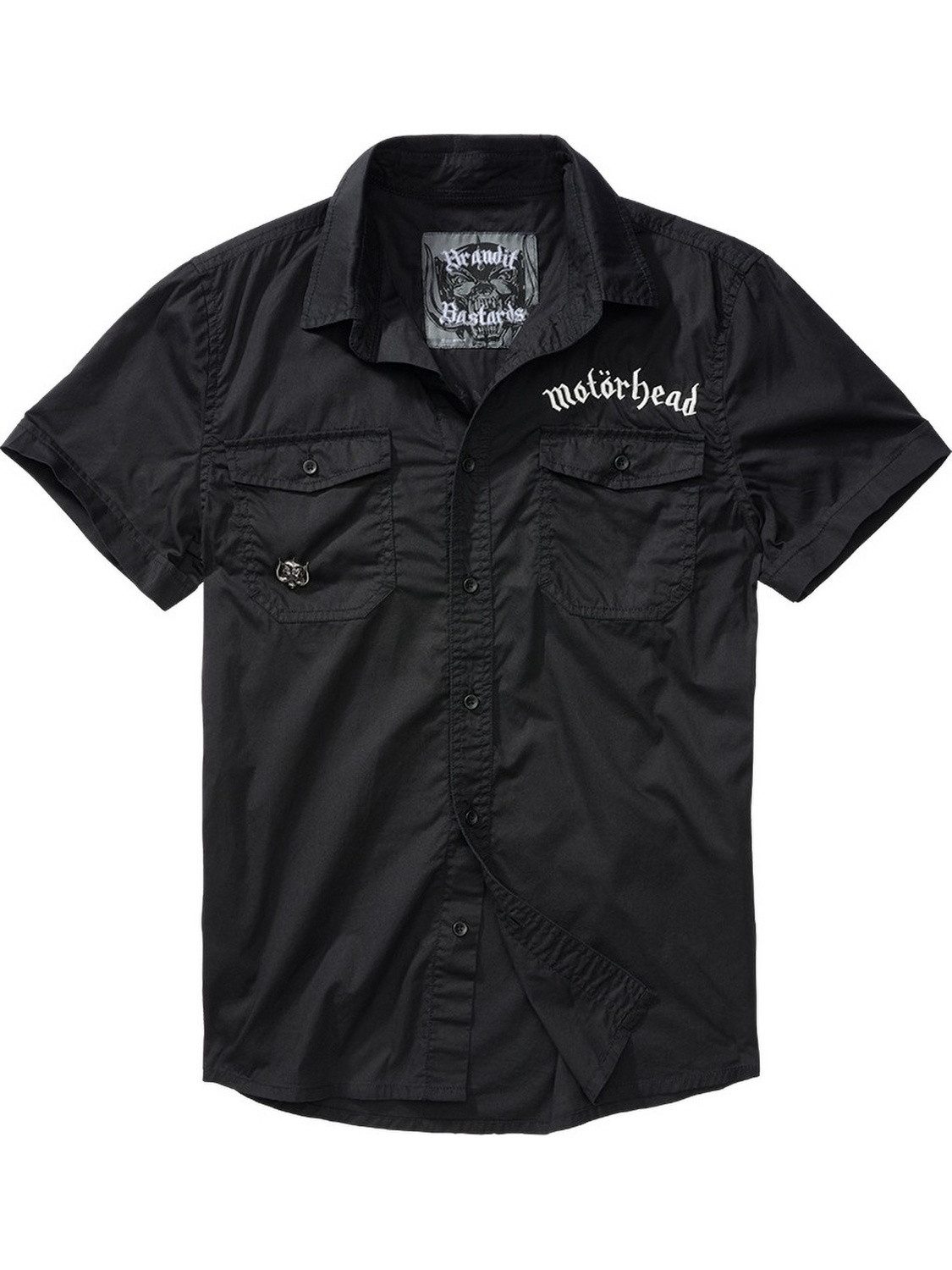 Brandit Langarmhemd Motörhead Shirt Short Sleeve