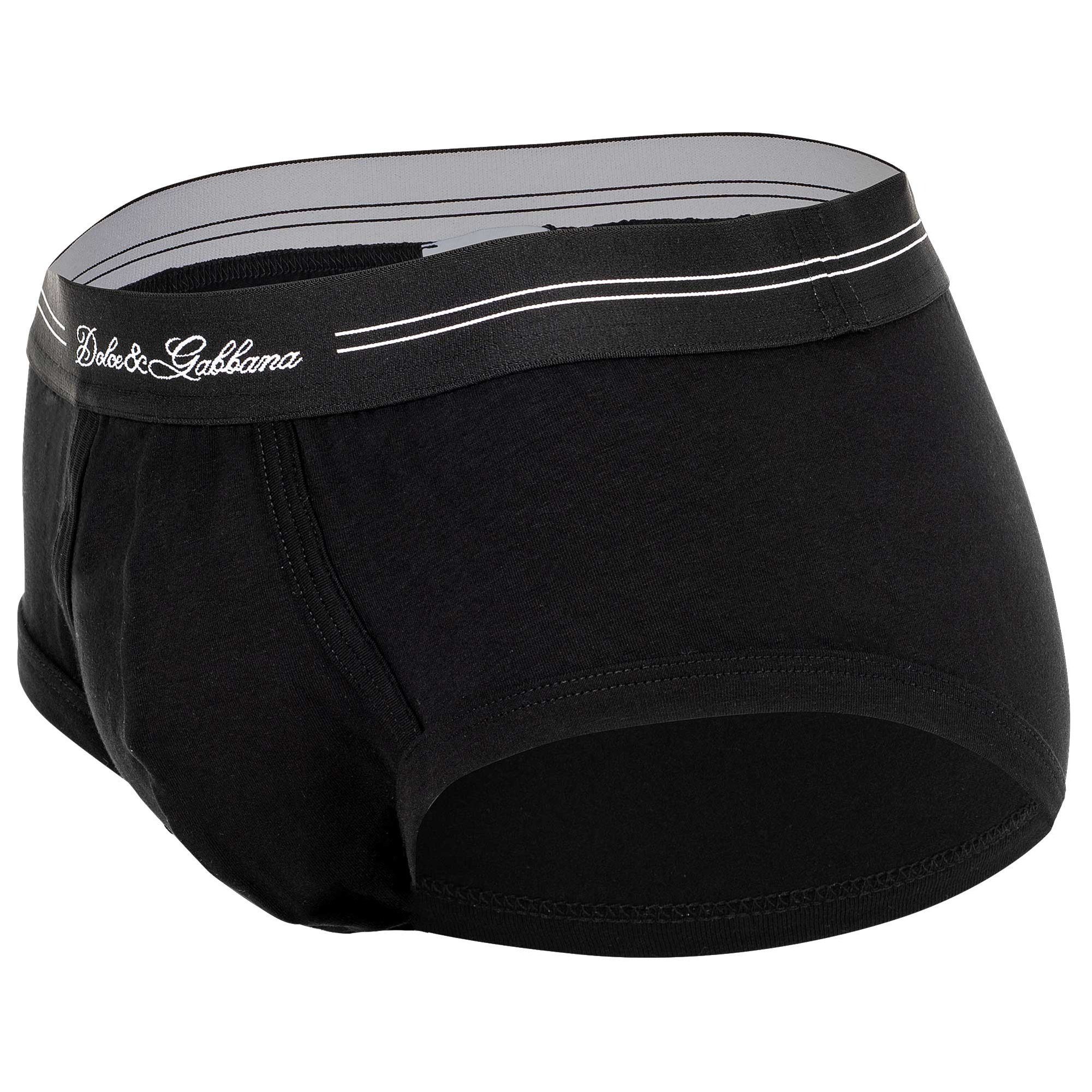 DOLCE & GABBANA Slip Herren Slip 1er Pack Baumwolle Brando (Packung, 1er Pack)