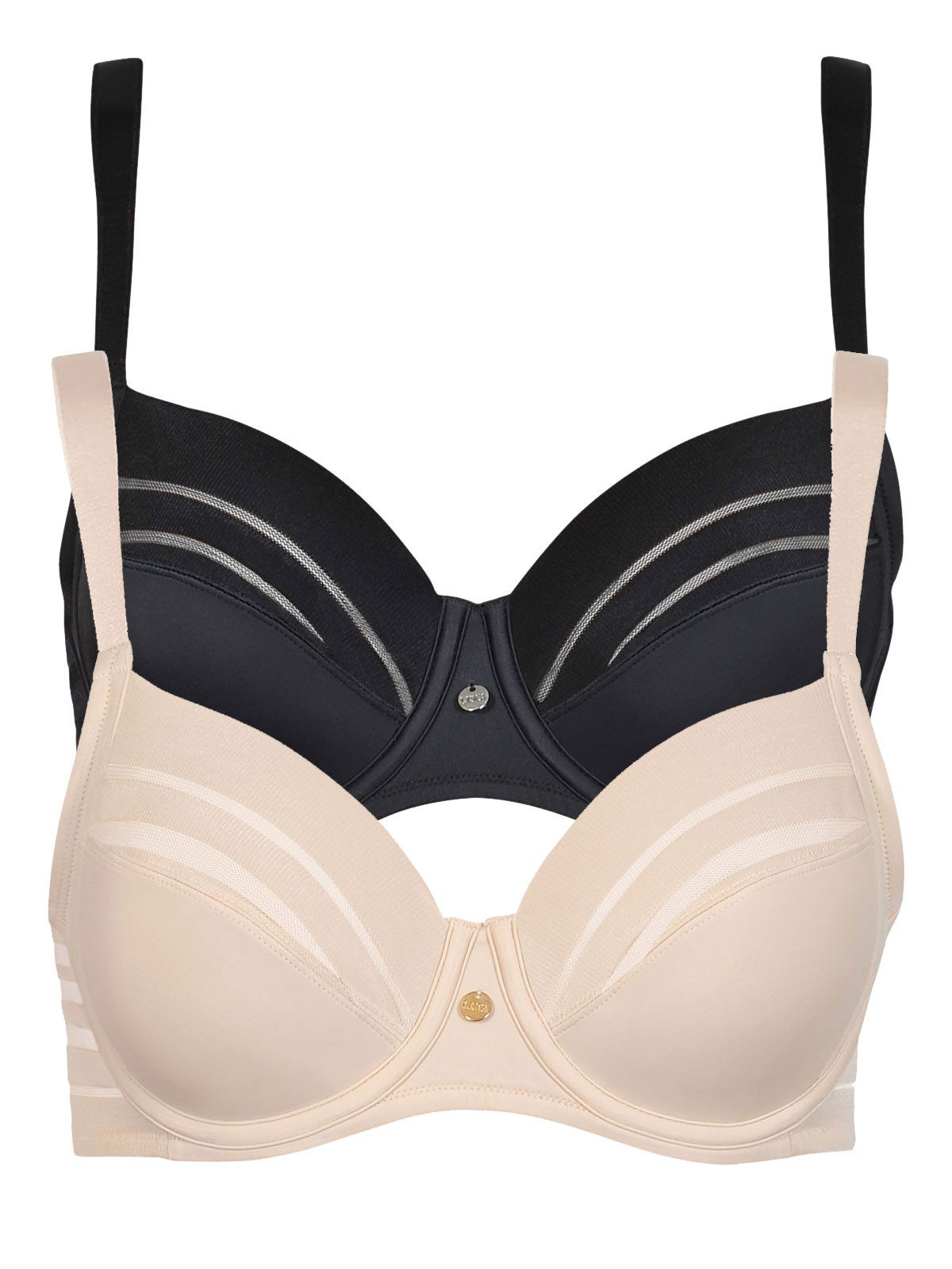 Lisca Bügel-BH 2er Pack Bügel BH Alegra (Spar-Set, 2-tlg) Stützfunktion