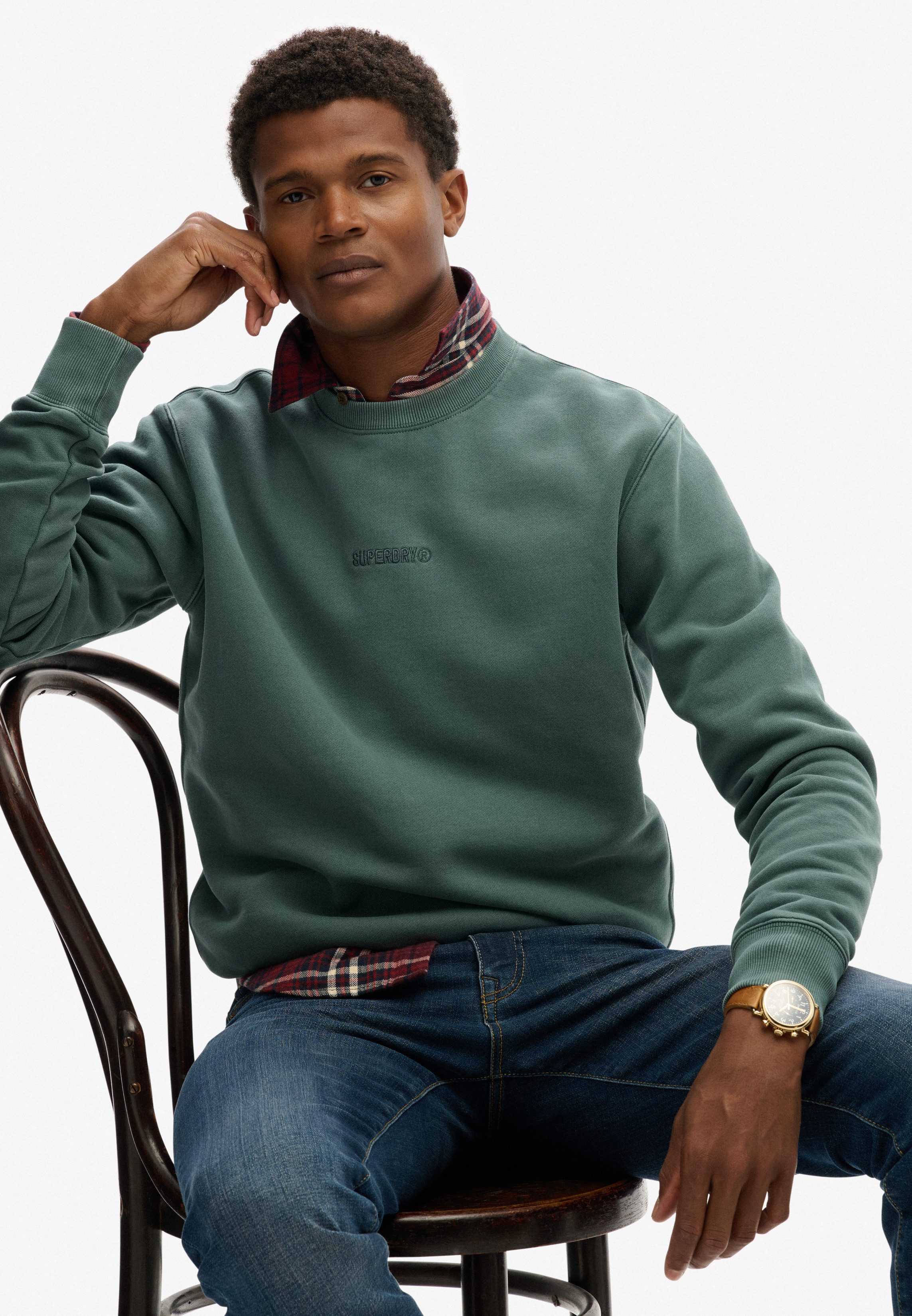 Superdry Sweatshirt MICRO LOGO CREW günstig online kaufen