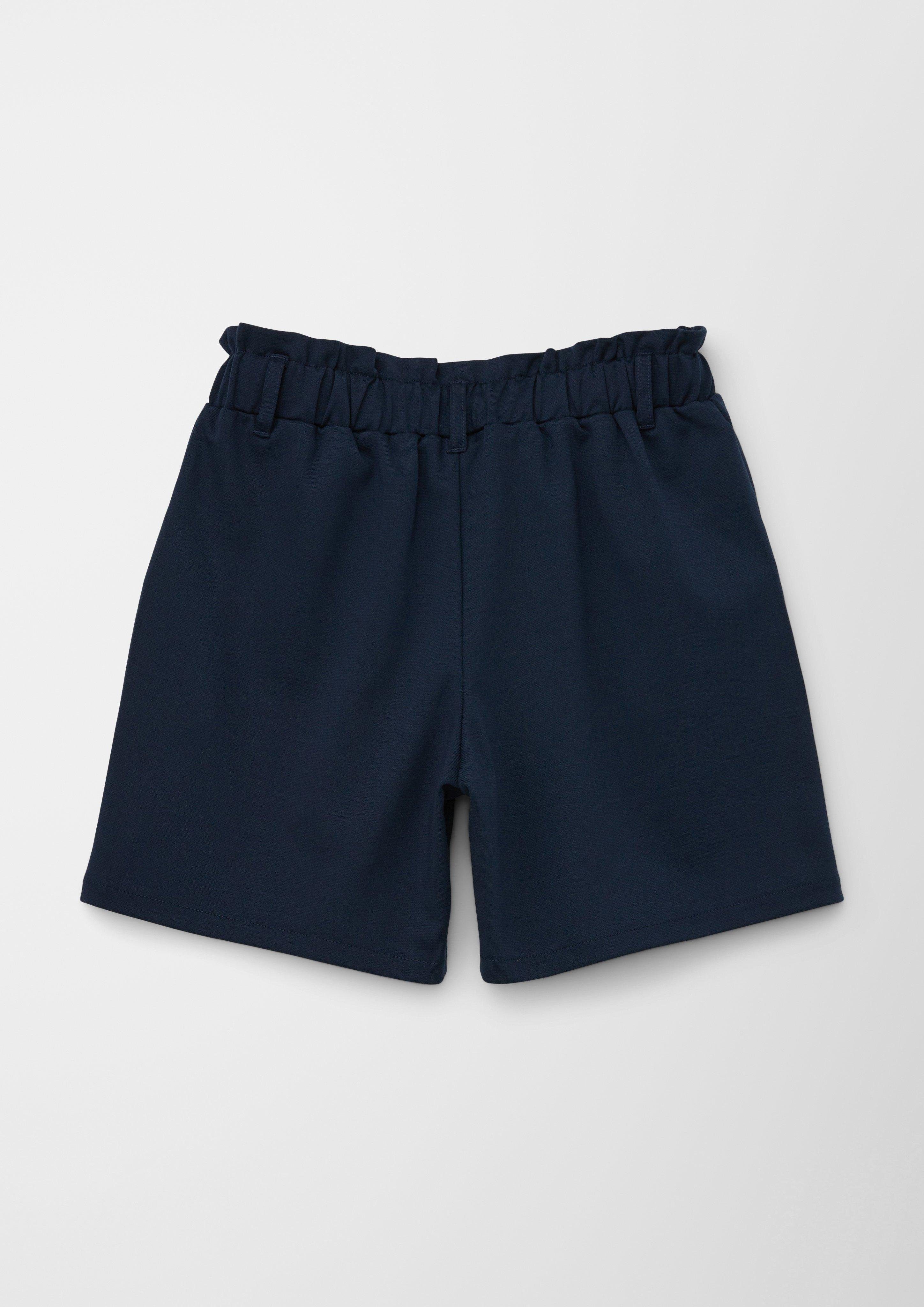 Paperbag-Stil Shorts im navy s.Oliver Leggings