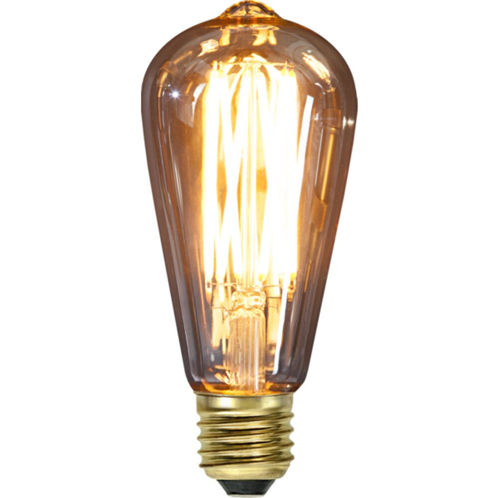 STAR TRADING LED-Leuchtmittel "Vintage Gold" E27, 3,7W, 1800K, 240lm, gold, warmweiß, Ra: 90, E27, warmweiß