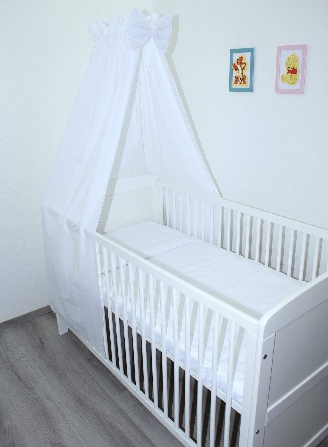 Babybettwäsche Bettset mit Bettwäsche Vollstoff Himmel Baby Kinder
