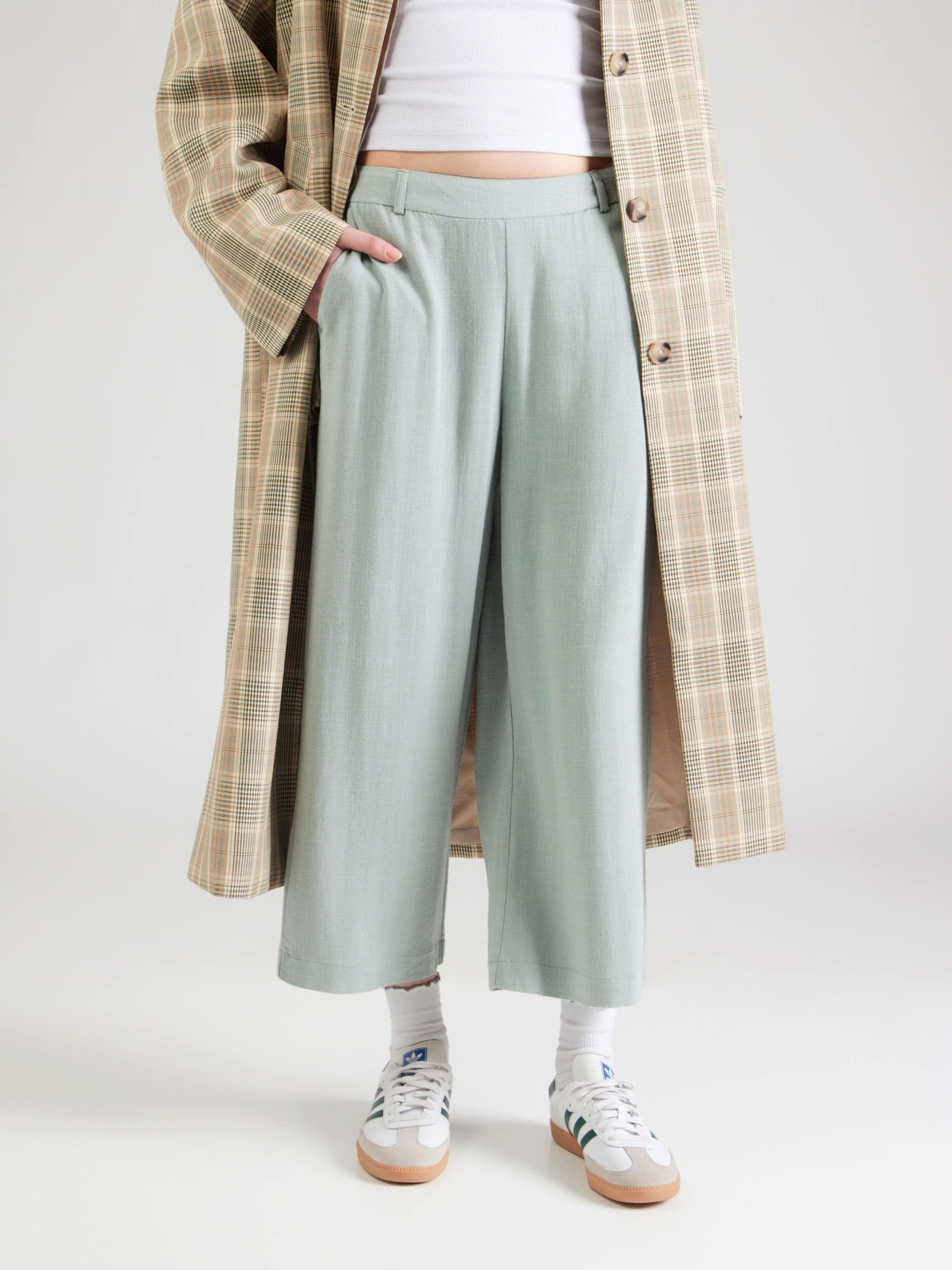 ONLY Chinohose ONLSiesta (1-tlg) Drapiert/gerafft