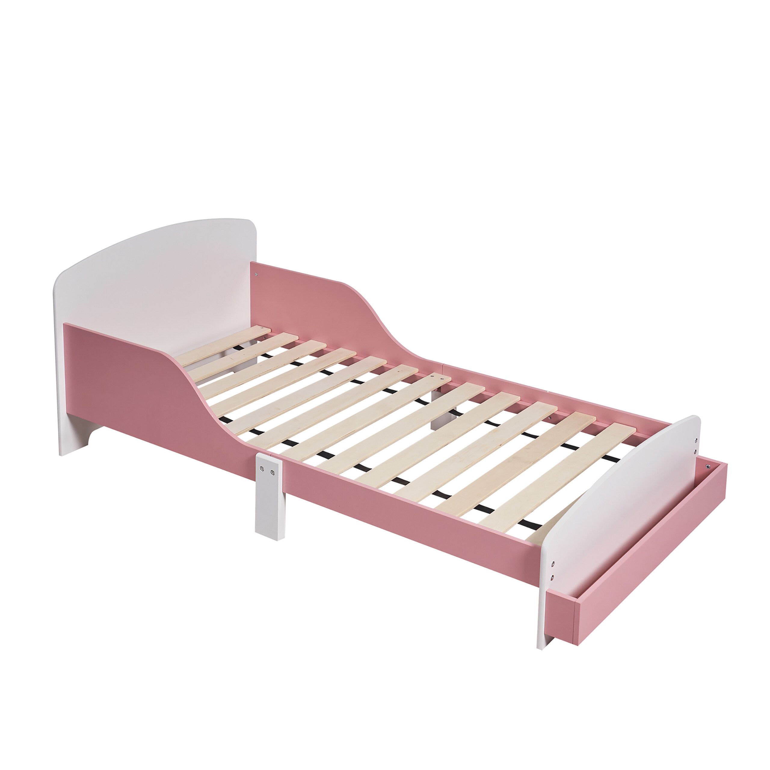 relaxdays Kinderbett mit Rausfallschutz