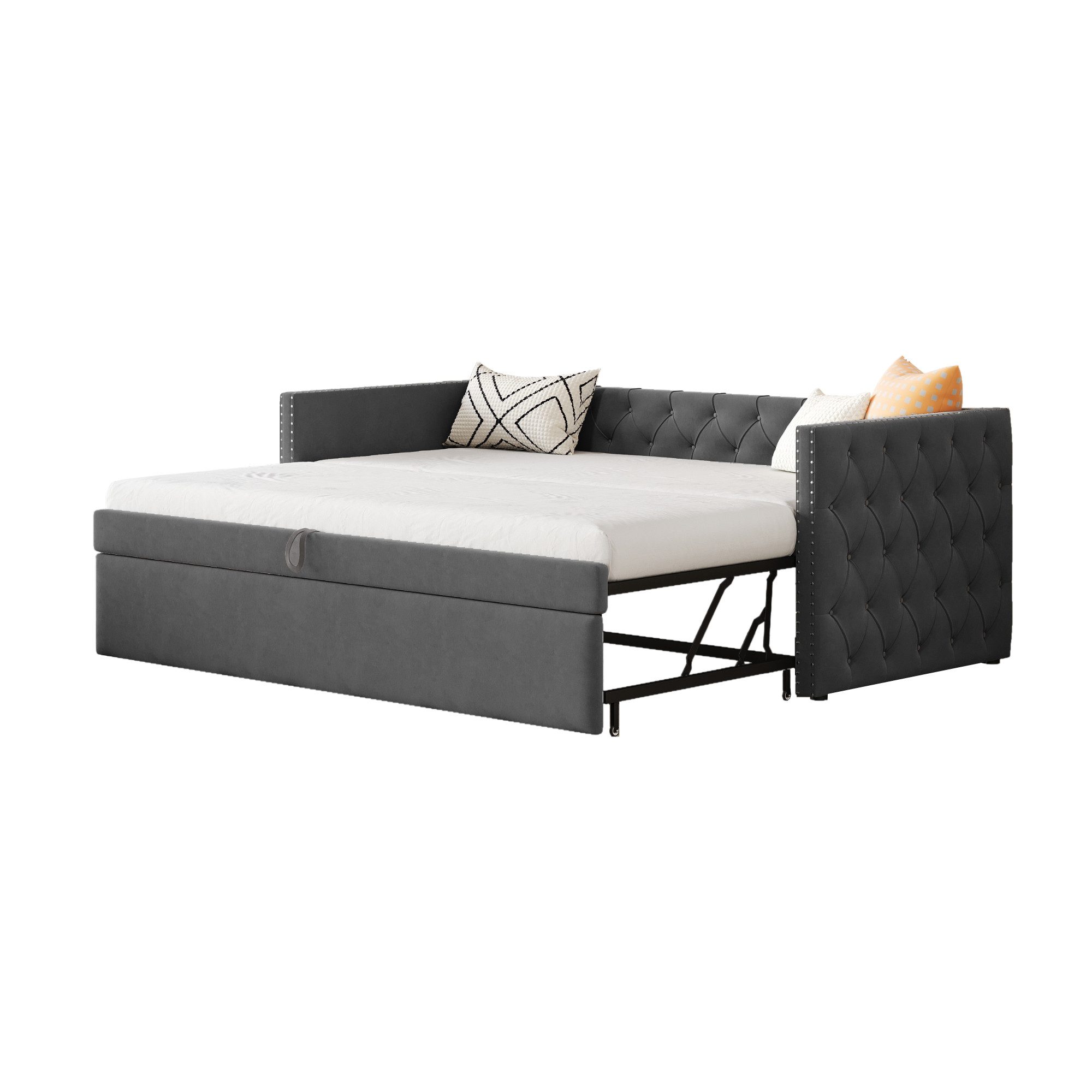 Odikalo Schlafsofa Doppelbett Polsterbett Ausziehbares Gästebett(ohne günstig online kaufen