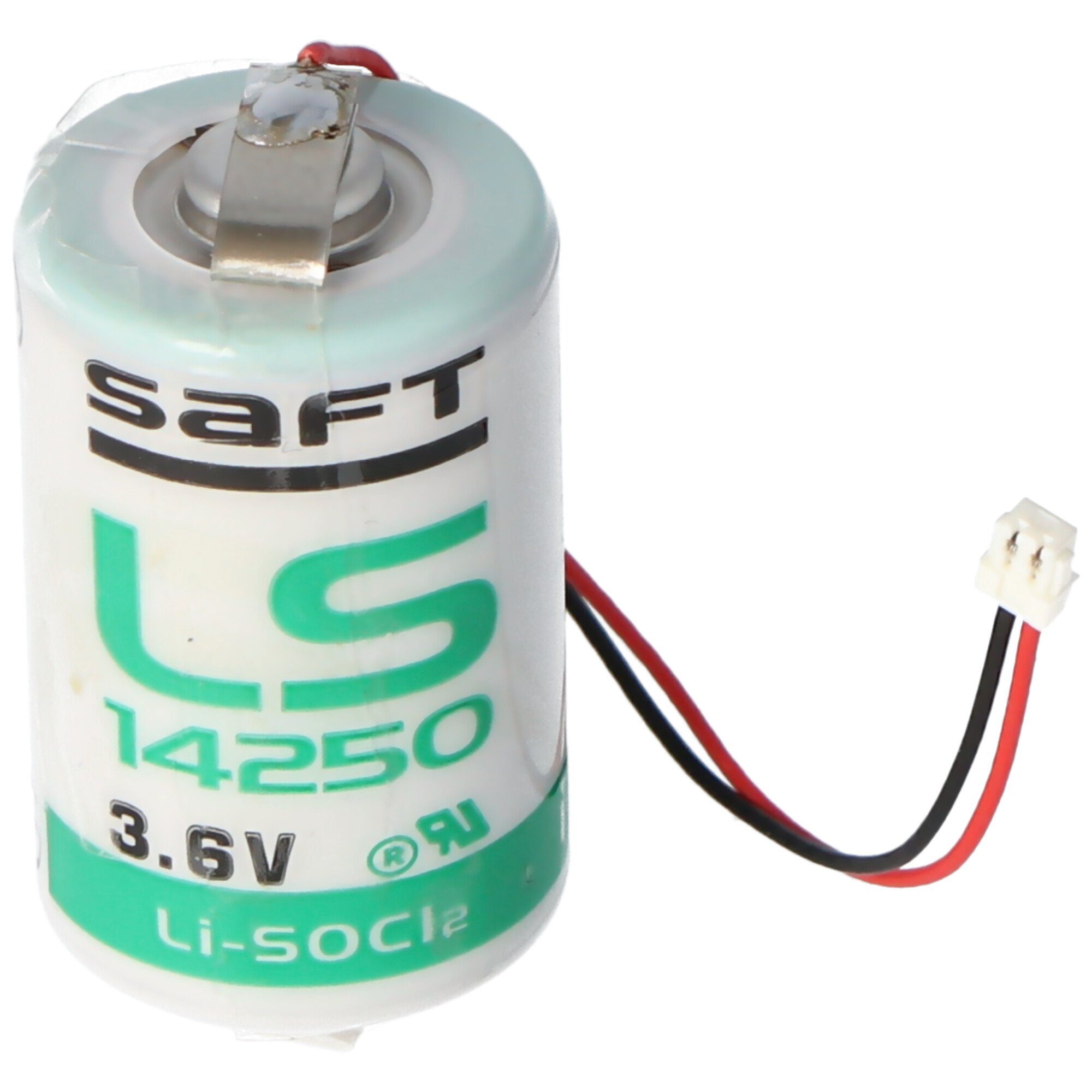 Saft 3,6 Volt Lithiumbatterie passend für Winkhaus Schliessanlage Blue Chi Batterie, (3,6 V)