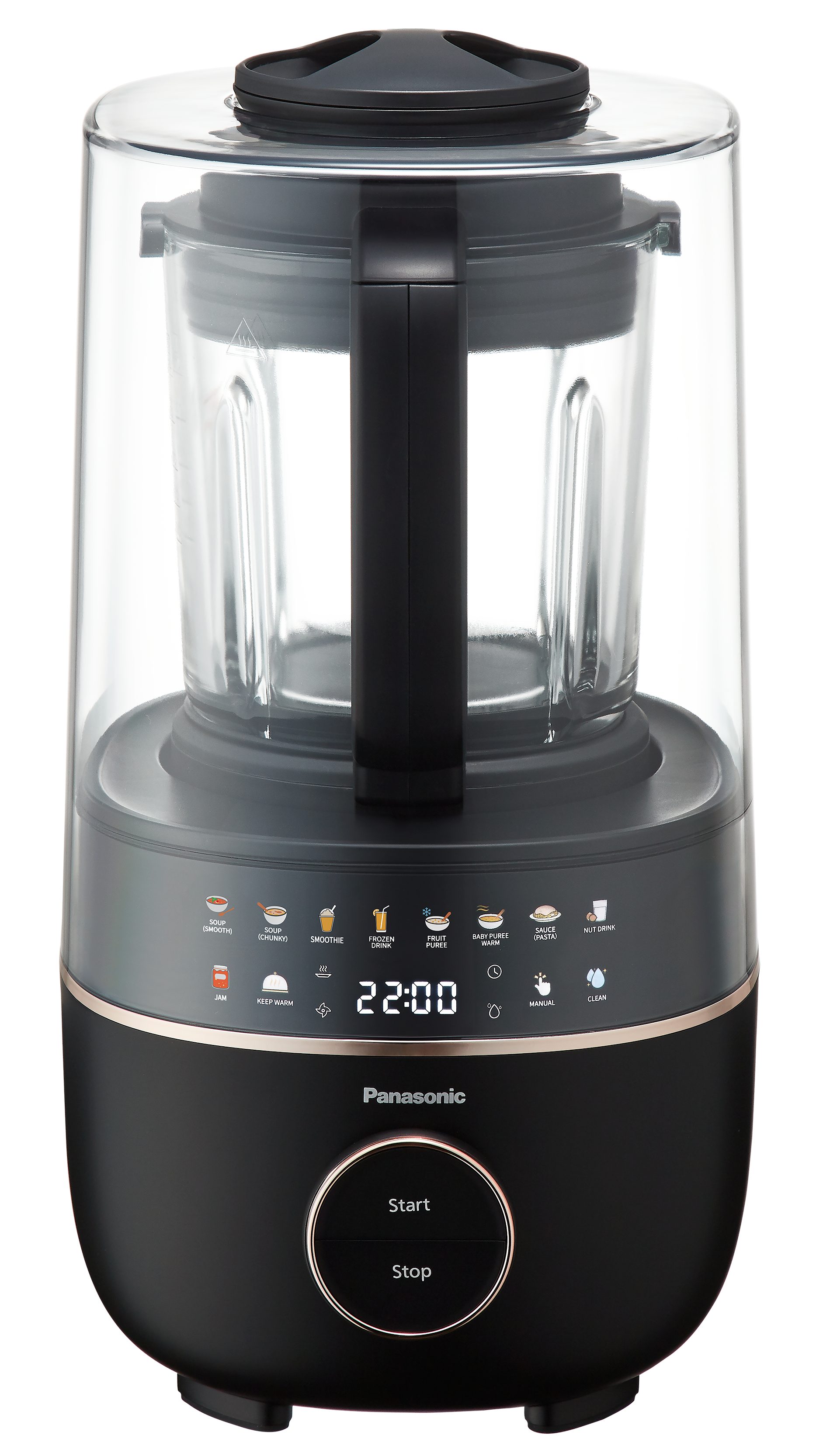 Panasonic Standmixer MX-HG4401KXE, 950 W, dank integriertem Kochelement gleichzeitig mixen und kochen