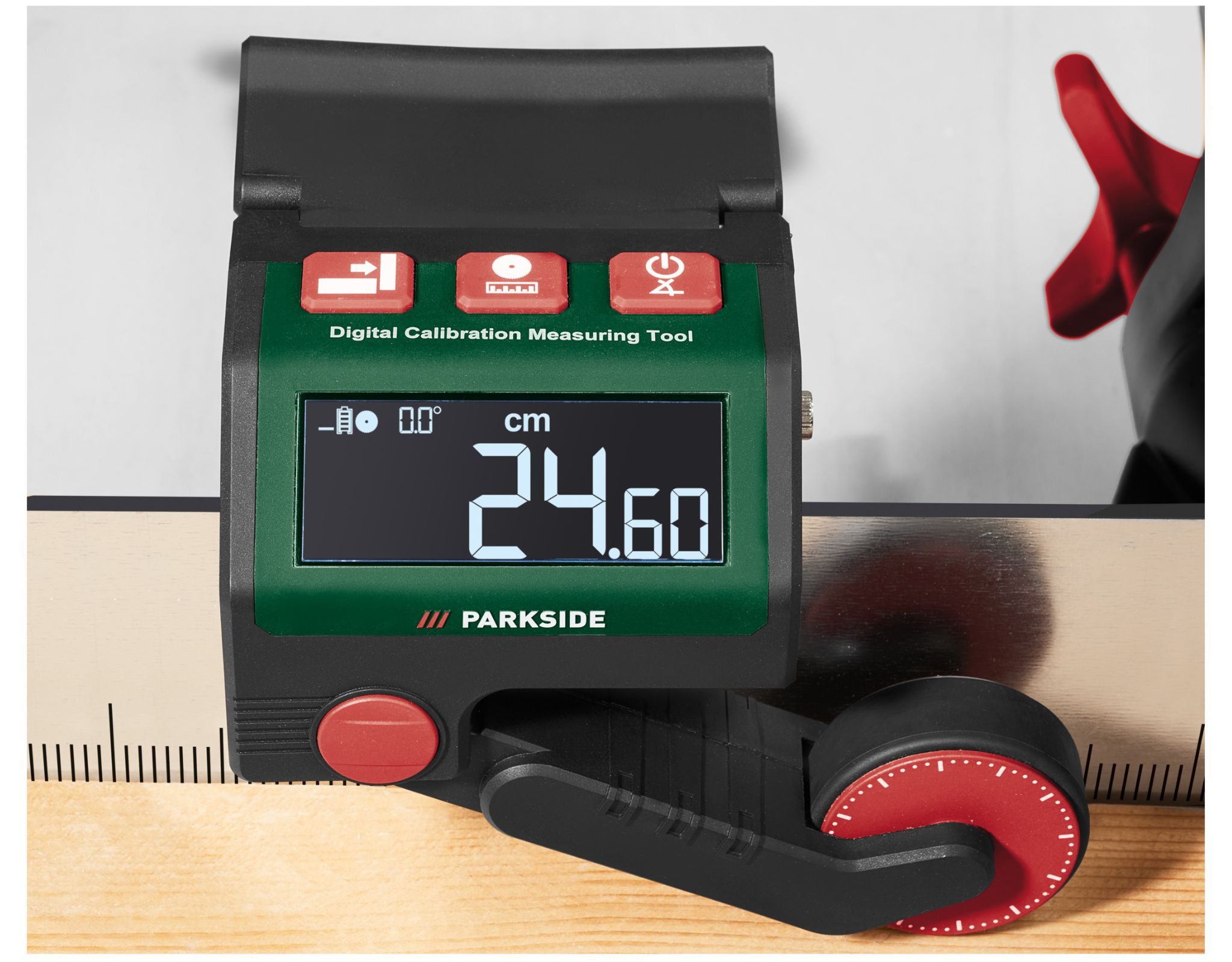 Parkside Messschieber Digitaler Messschieber Messuhr Messgerät LCD-Display Edelstahl PDKM A1, aus Edelstahl mit LCD-Display & Nullpunkt-Funktion