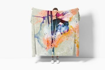 Sinus Art Handtücher SplashArt Sport Handtuch Strandhandtuch Saunatuch Kuscheldecke Kunstvoll Snooker Sporthan, Baumwolle-Polyester-Mix (1-St), Handtuch