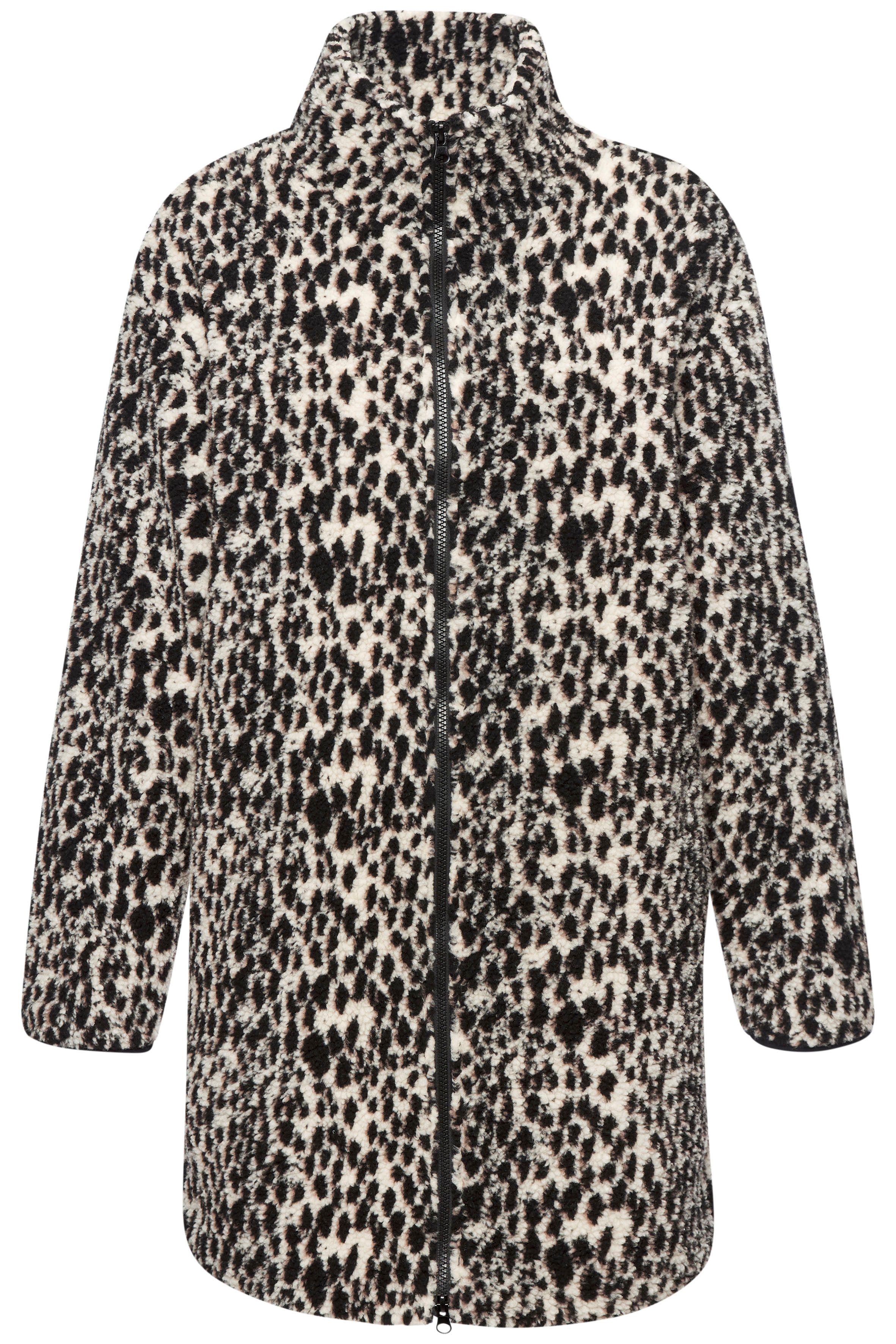 LASCANA Fleecejacke im Leomuster in weicher Fleece-Qualität günstig online kaufen