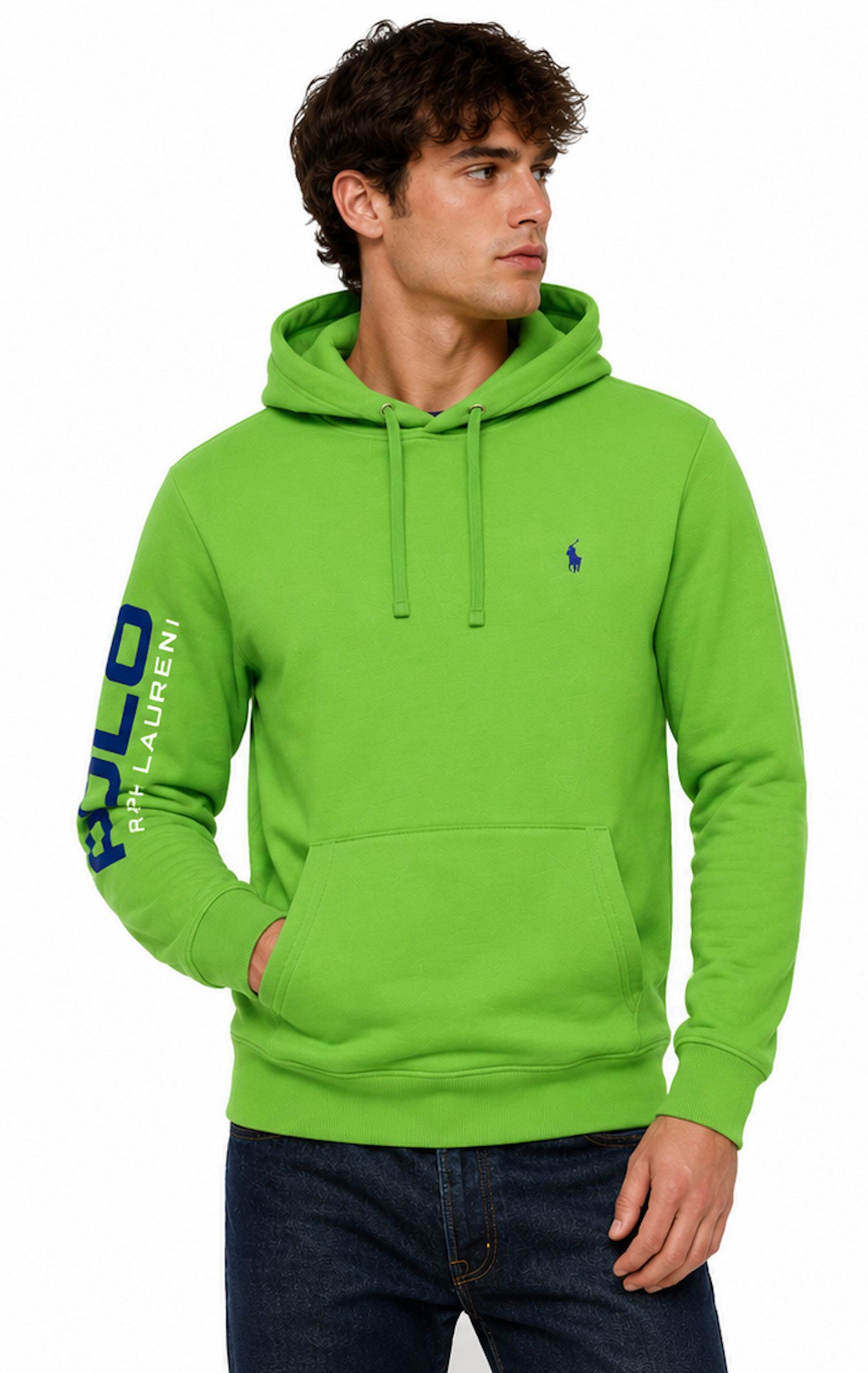 Polo Ralph Lauren Hoodie Herren Kapuzenpullover Neon Sweatshirt Pullover Unisex sofortige Authentifizierung über einen QR-Code