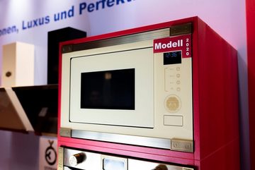 Kaiser Küchengeräte Einbau-Mikrowelle EM 2545 ElfAD+5 Jahres Garantie, 25,00 l, Einbau-Mikrowelle, 25 l, Retro MIkrowell, 60cm