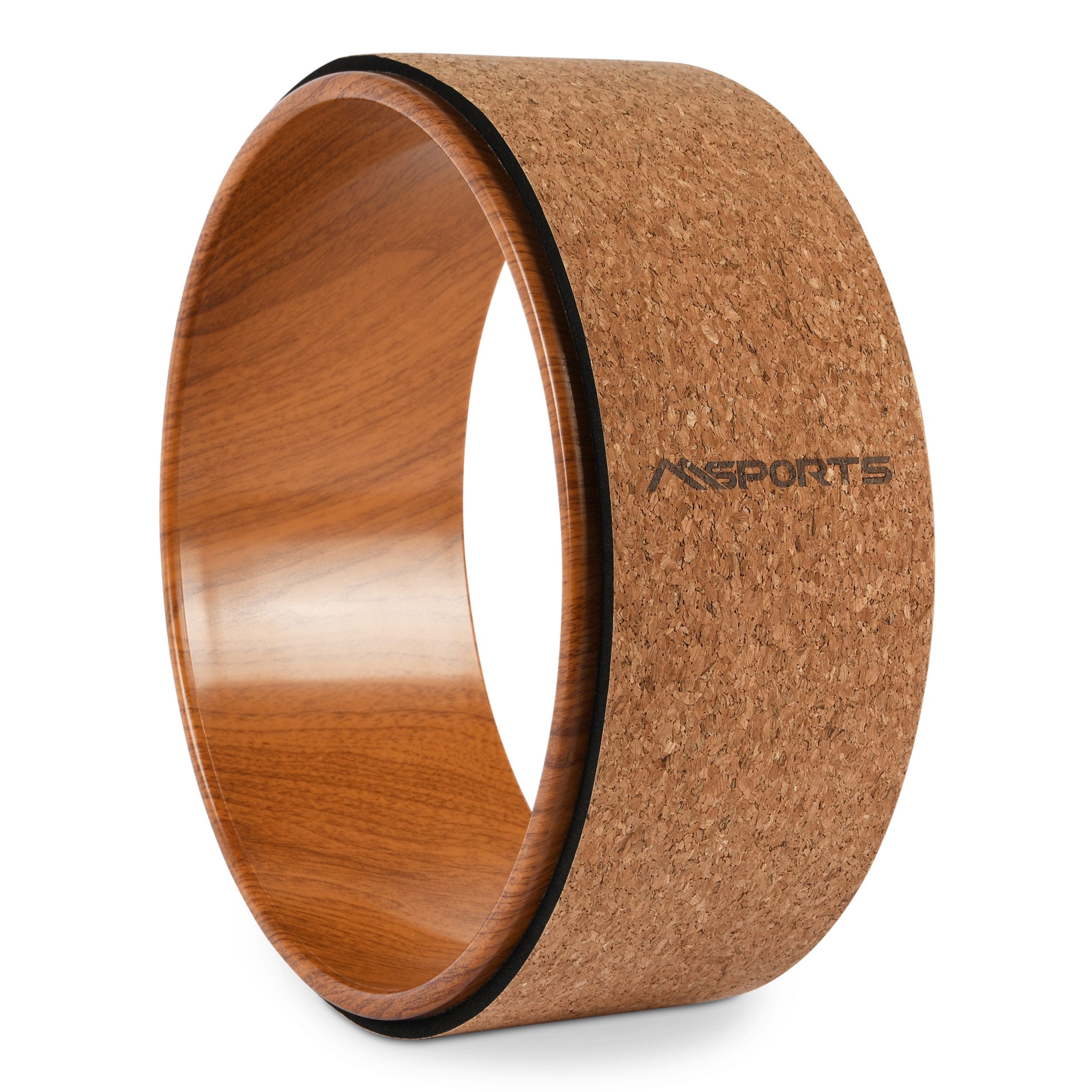 MSports® Yogarolle Yoga Wheel - Professional - Hilfsmittel bei Yoga-Übungen
