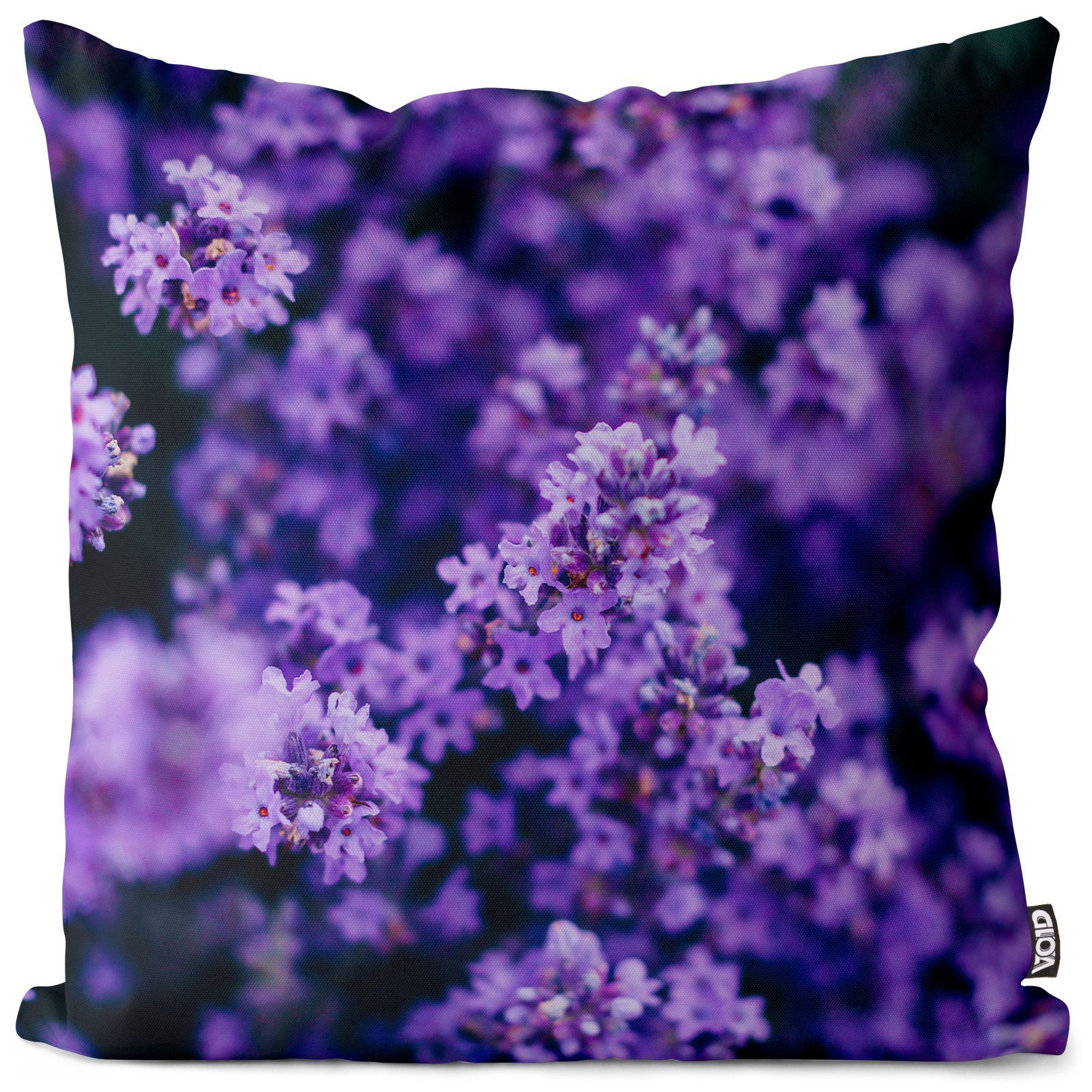 VOID Kissenbezug, (1 Stück), Lavendel Blüte Blume Lila Garten Lavendel Blüte Blume Lila Garten Lav