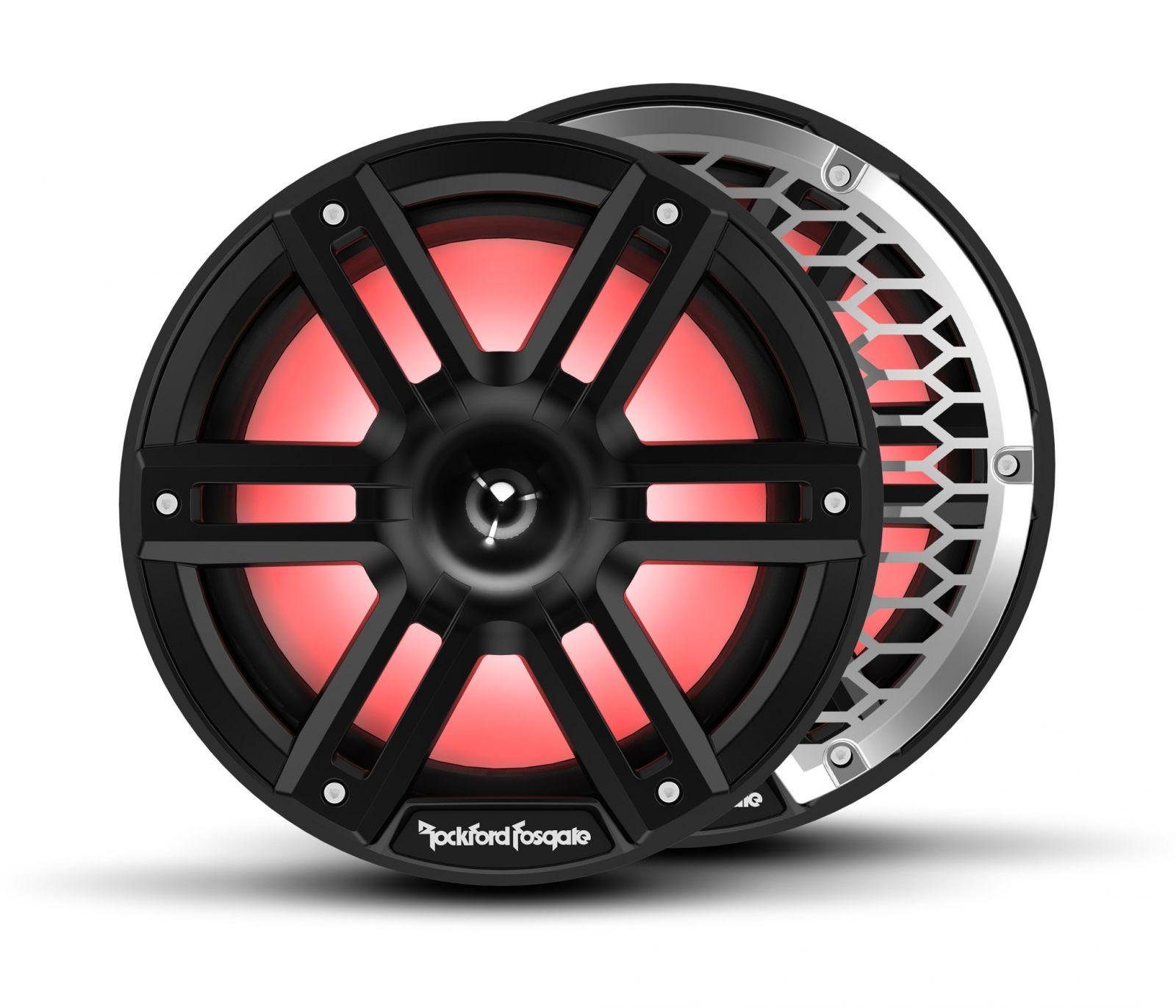 Rockford Fosgate 20 Optix cm Color Schwarz Auto-Lautsprecher Koax Marinelautsprecher