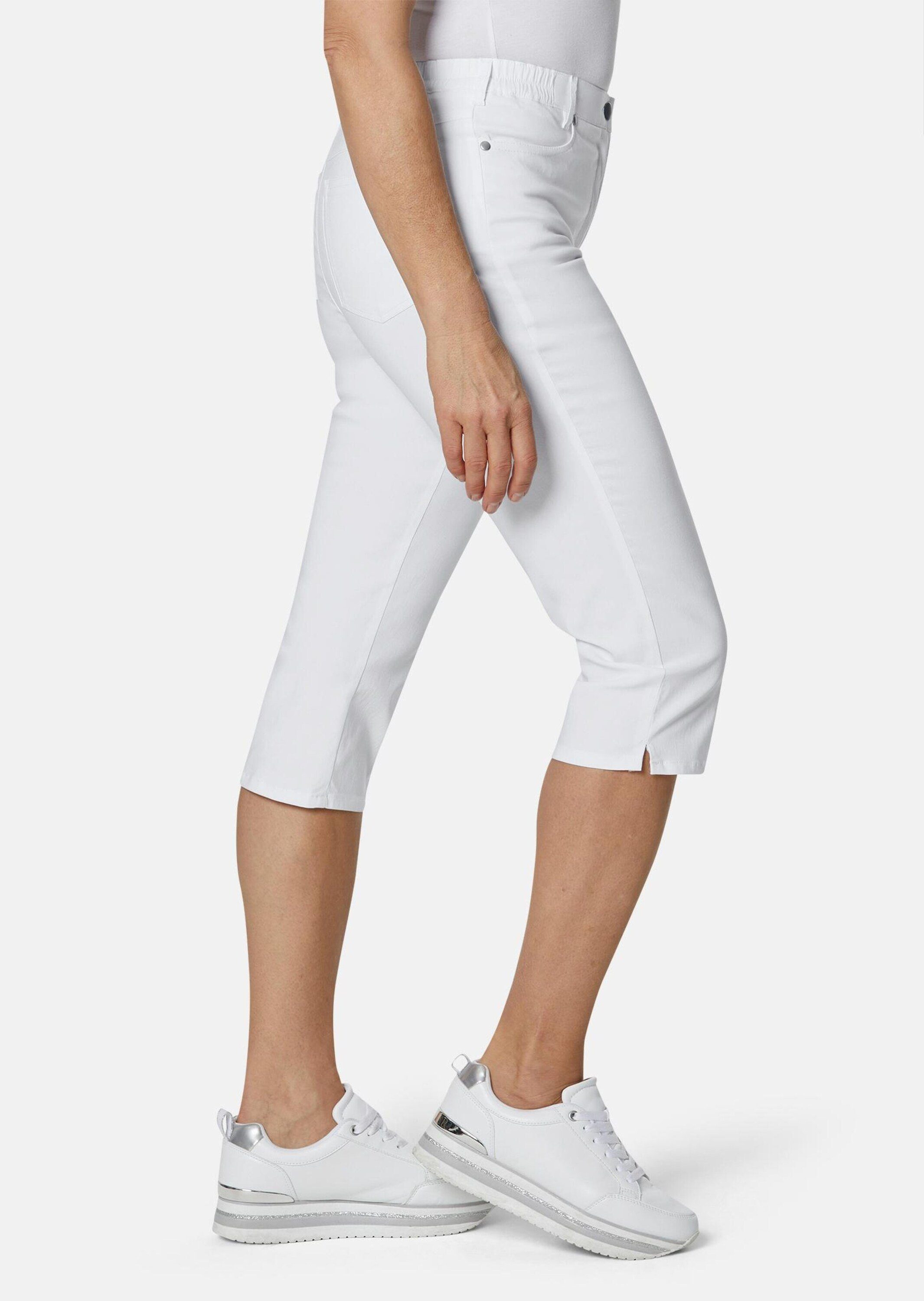 GOLDNER 7/8-Caprijeans Kurzgröße: Capri-Super-Stretch-Hose Carla