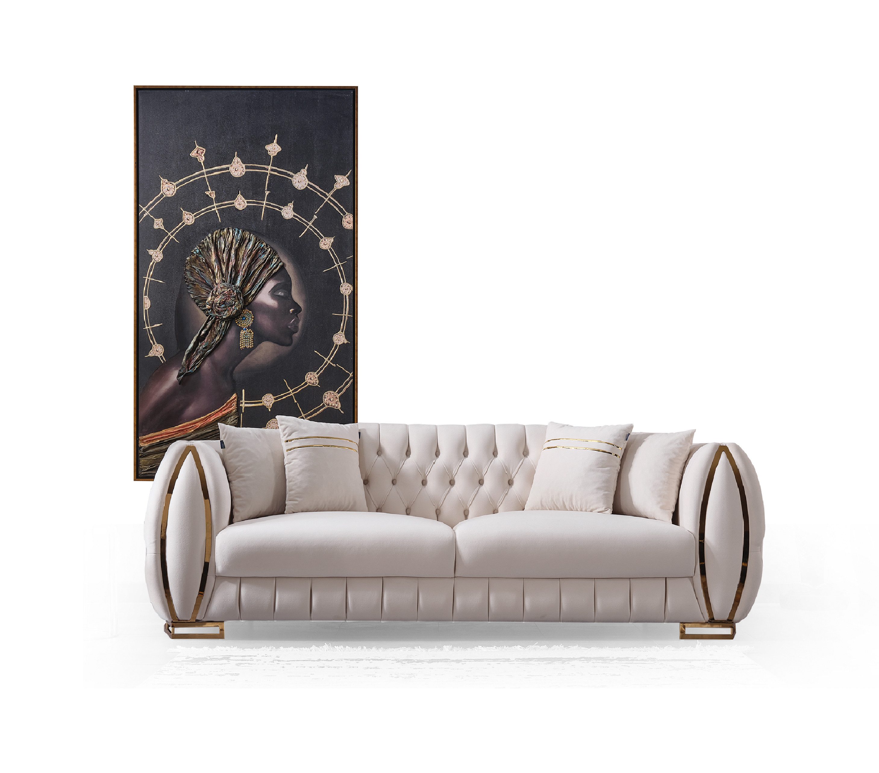 Nobelaa Sofa Sitzgruppe/Sofa Set - Wohnzimmergarnitur "Willa" 3+3+1