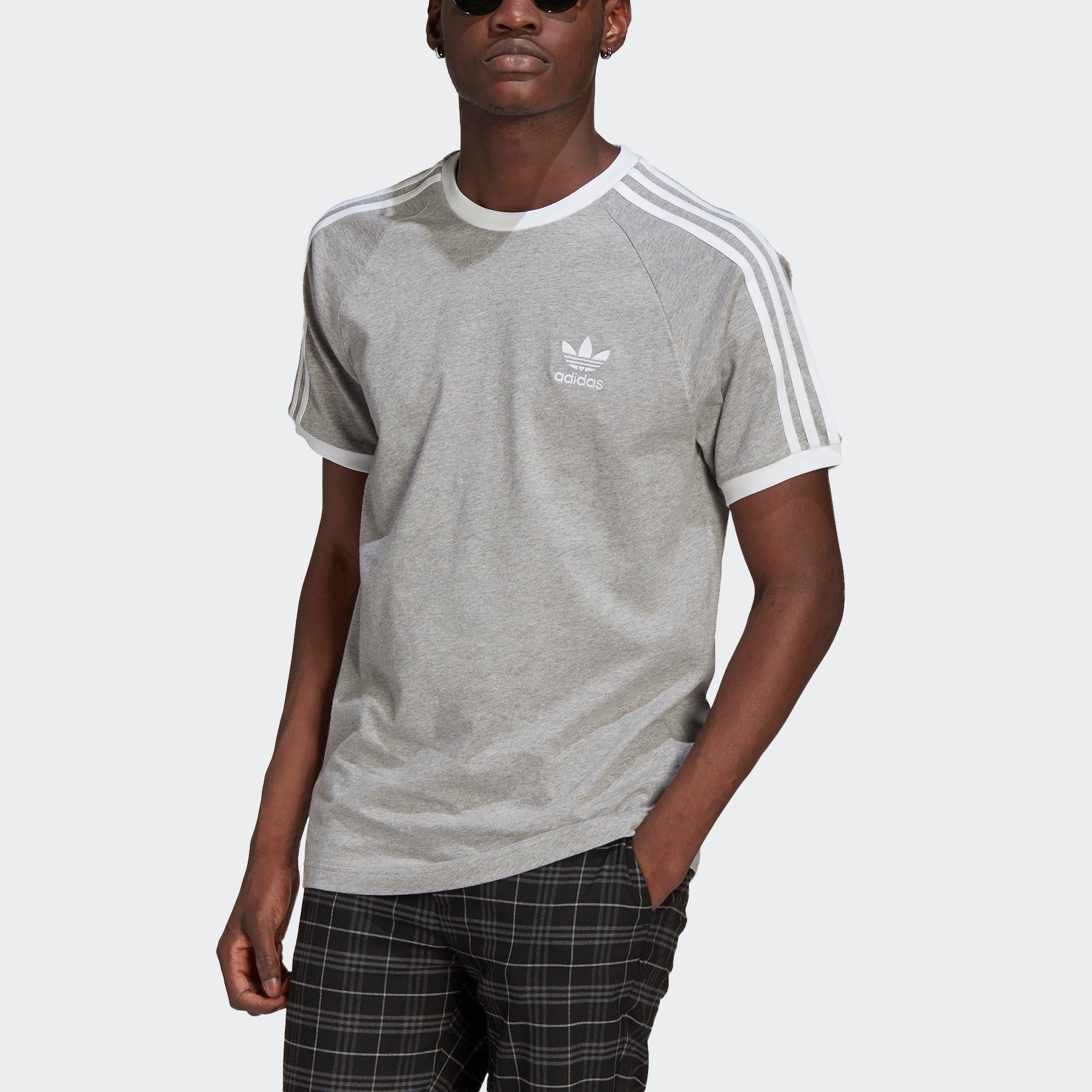 Adidas grey t shirt Clearance