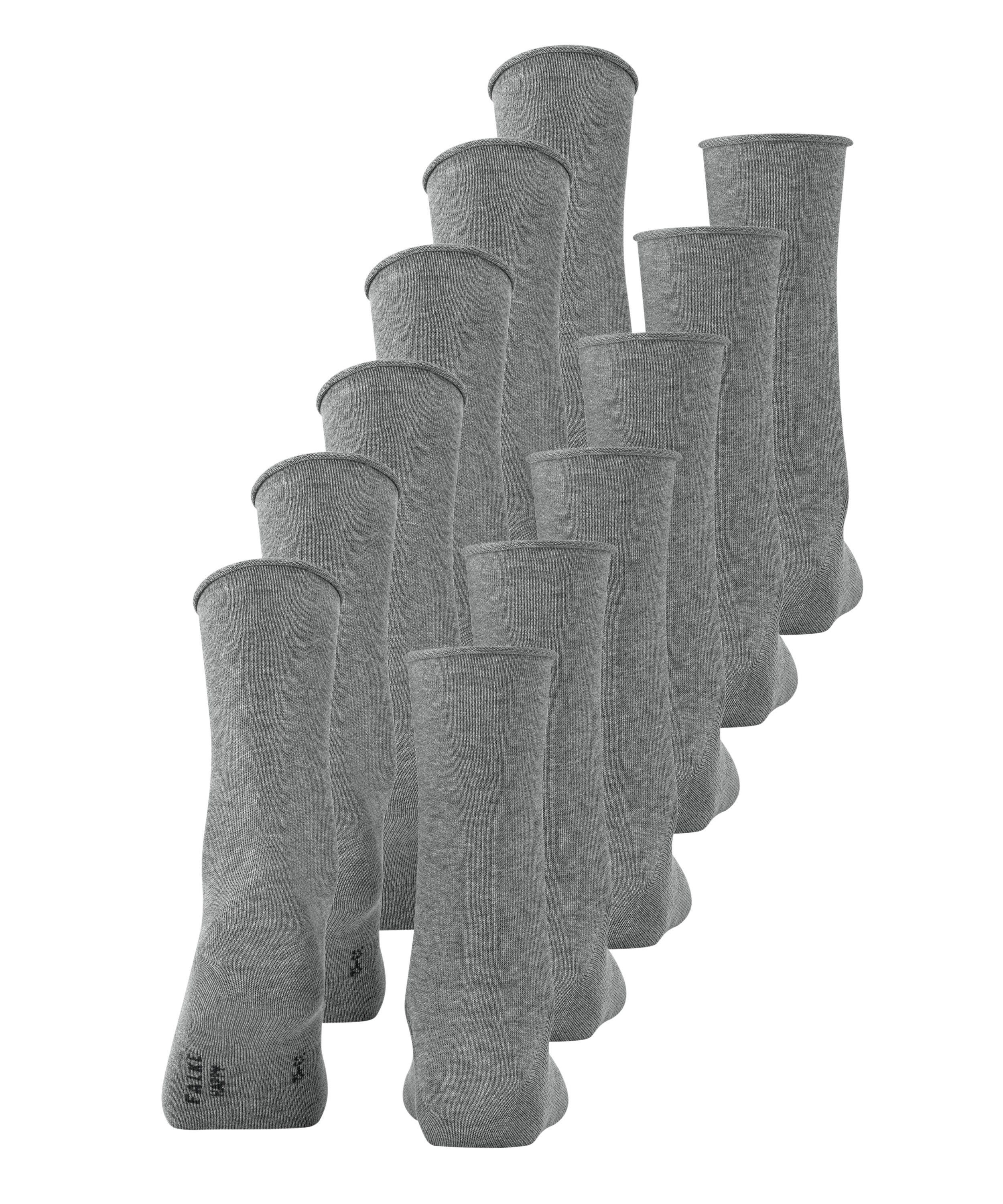 FALKE Socken Happy 6-Pack Socken (6-Paar) Set aus 6 Paar Baumwollstrümpfen