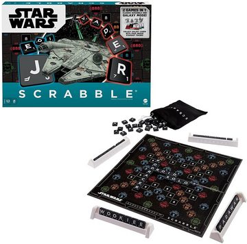 Mattel games Spiel, Brettspiel Scrabble - Star Wars + Top Trumps Raumschiffe