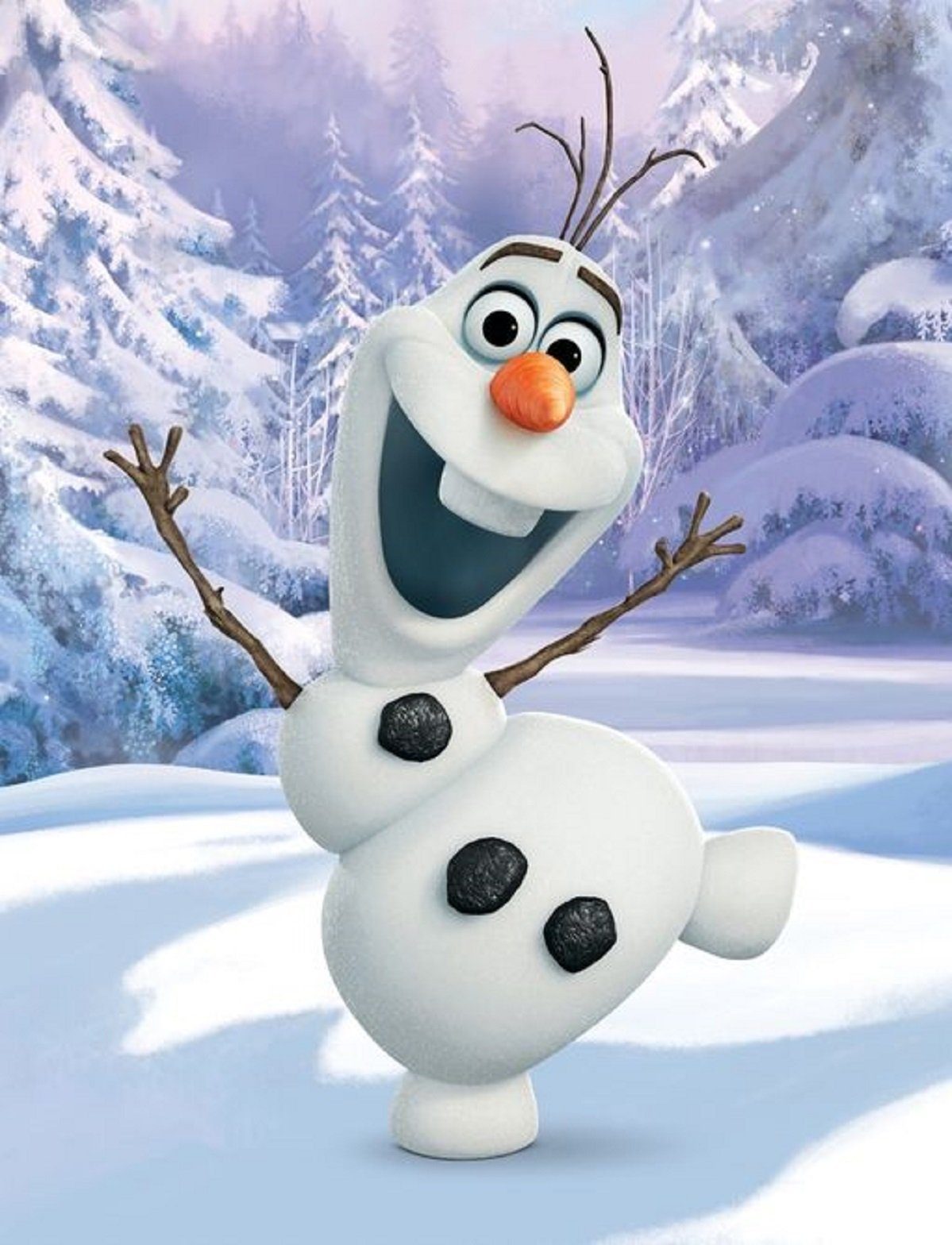 Kinderdecke Kuscheldecke / Frozen Schmusedecke Disney aus Frozen x, II 130 Motiv mit Disney Olaf