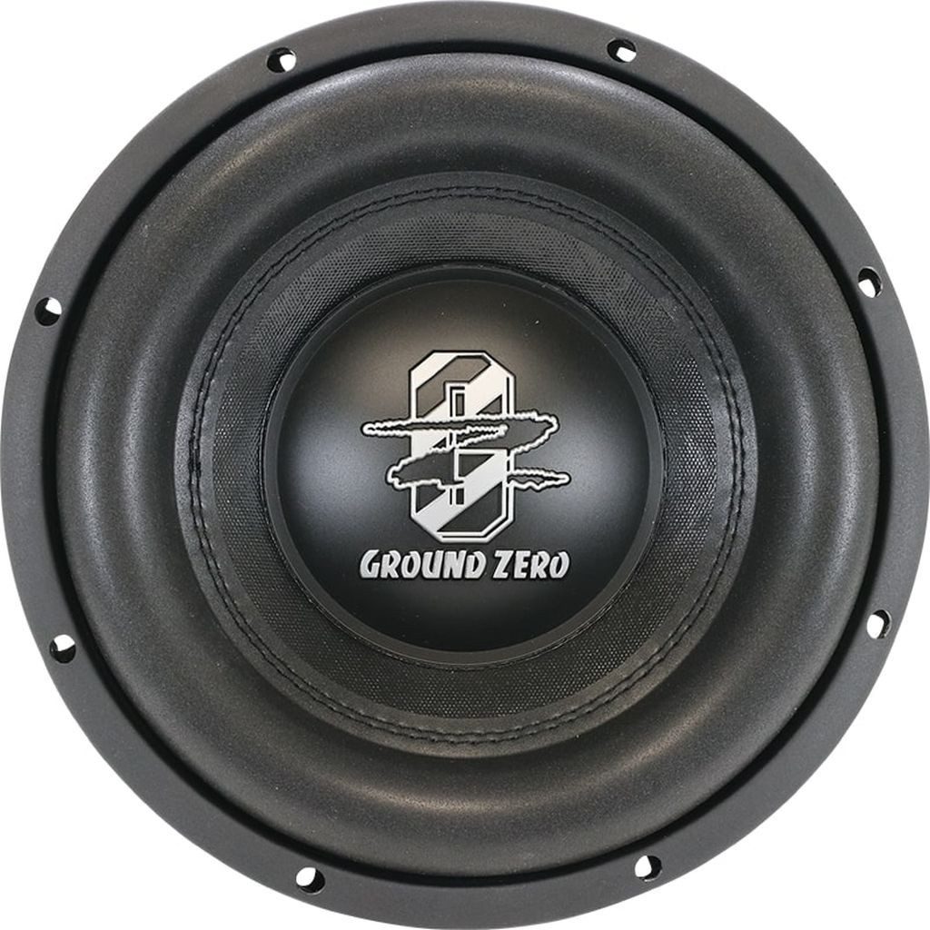 Ground Zero GZRW 25-D2 25 cm High-Quality Auto-Subwoofer (600 W, max.: W 25 cm)