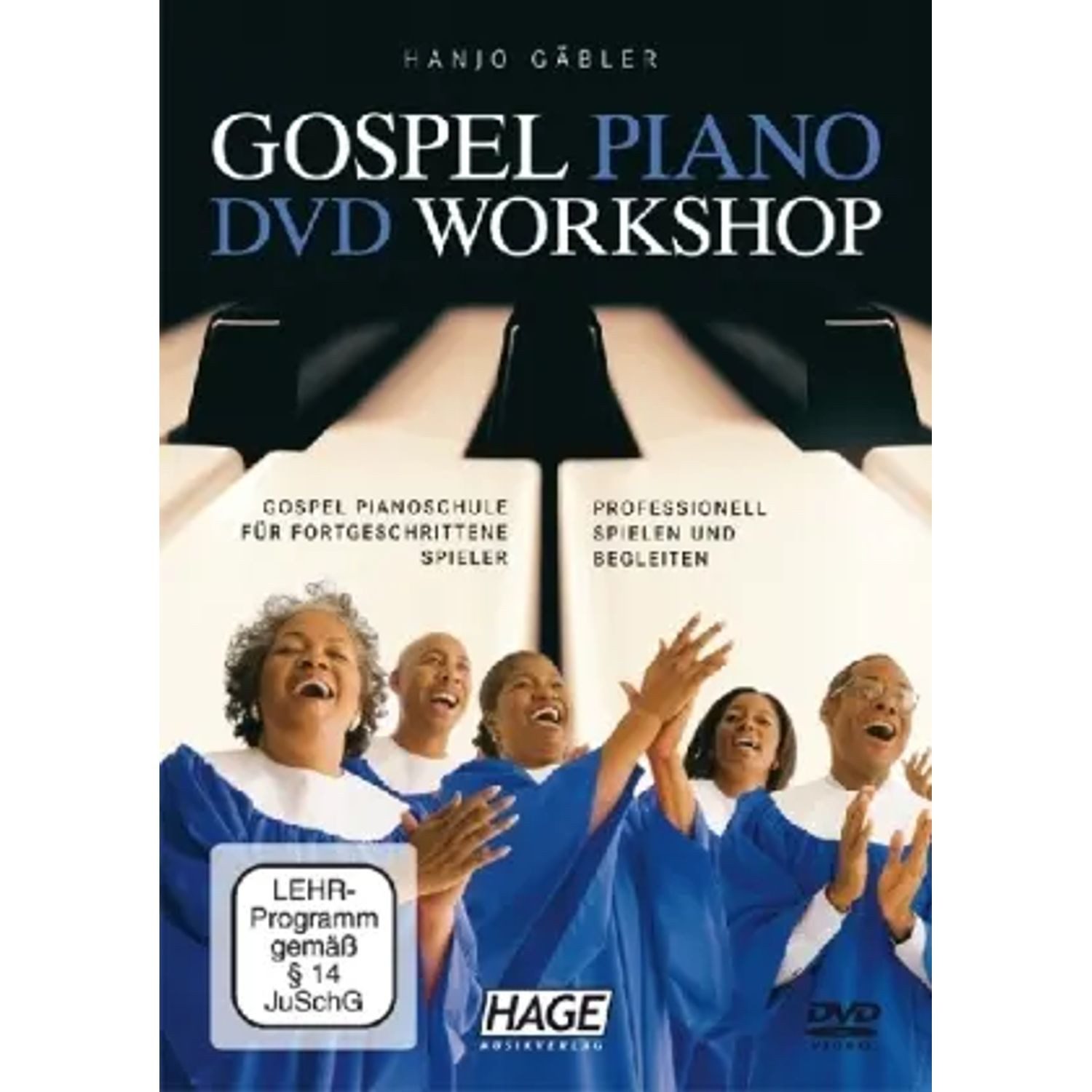 Hage DVD Gospel Piano DVD Workshop