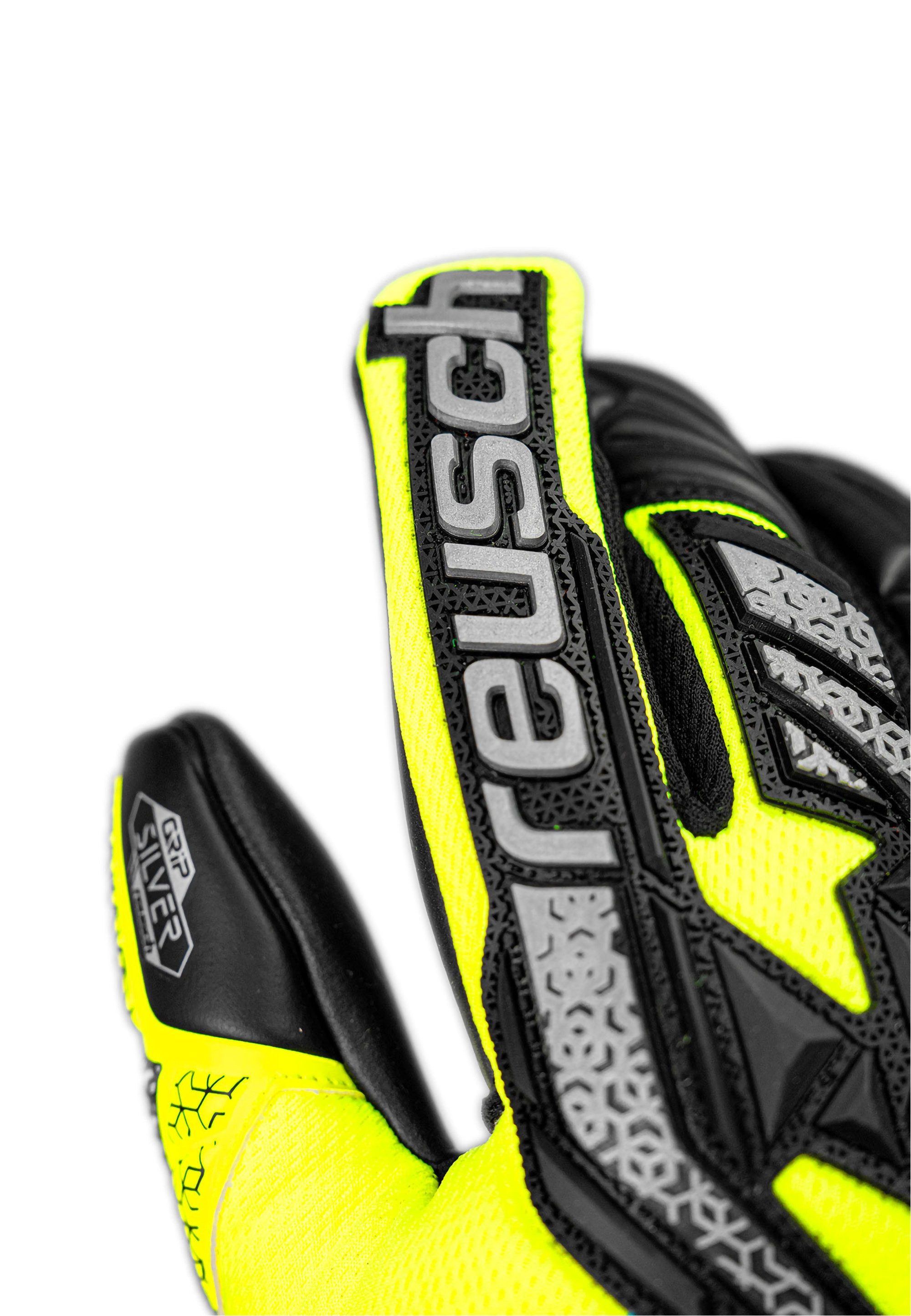 Reusch Torwarthandschuhe Attrakt Freegel Silver Junior mit Evolution Negative Cut