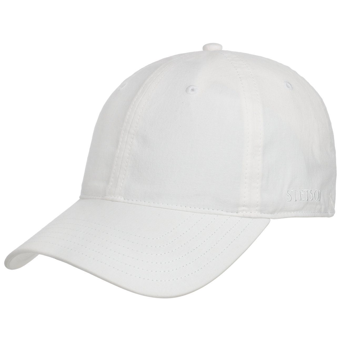 Stetson Baseball Cap (1-St) Baseballcap mit Schirm weiß