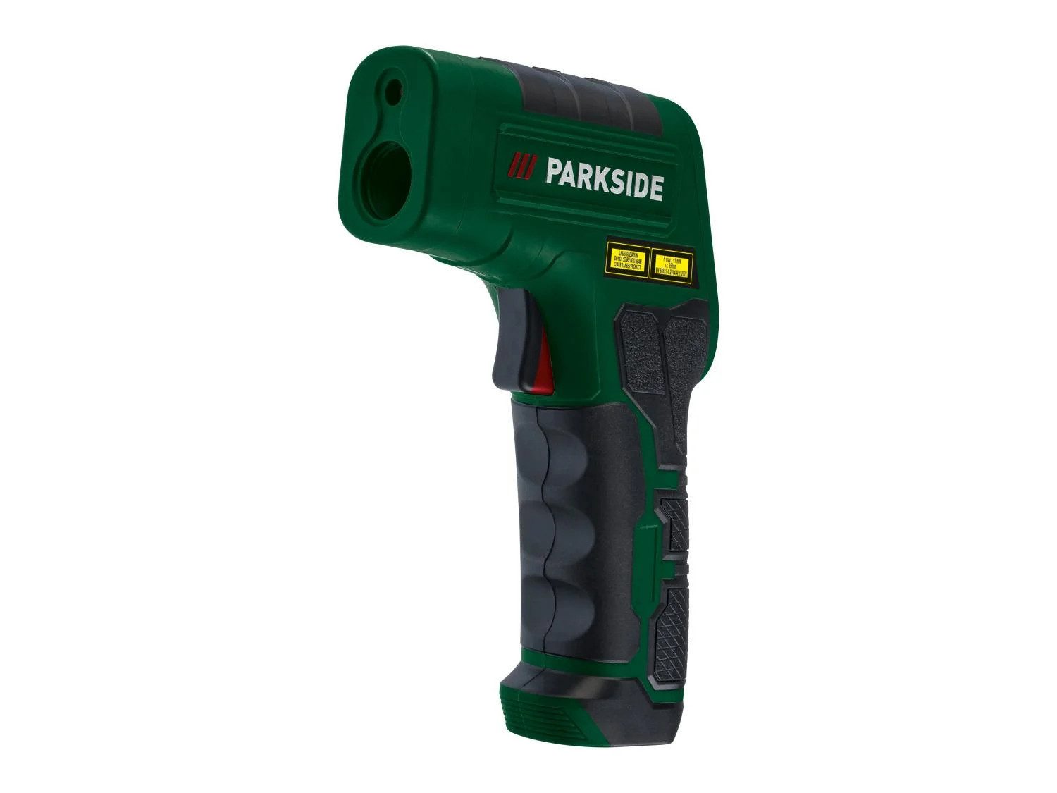 Parkside Infrarot-Thermometer Parkside Infrarot Temperaturmessgerät PTI 380 C2, Einzelartikel 1-tlg., Inkl. Batterien, 8 Punkt Laser mit farbiger Temperaturabweichungsanzeige