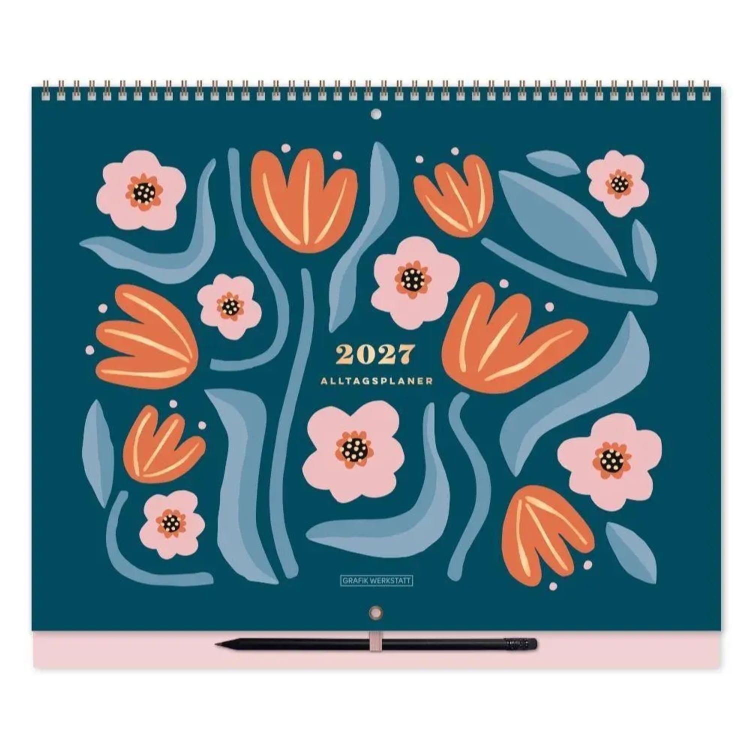 Grafik Werkstatt Familienkalender Alltagsplaner 2027 Colourful Seasons