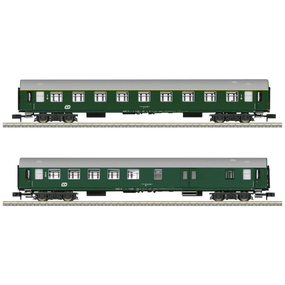 MiniTrix Personenwagen MiniTrix 18251 N 2er-Set Personenwagen der CD