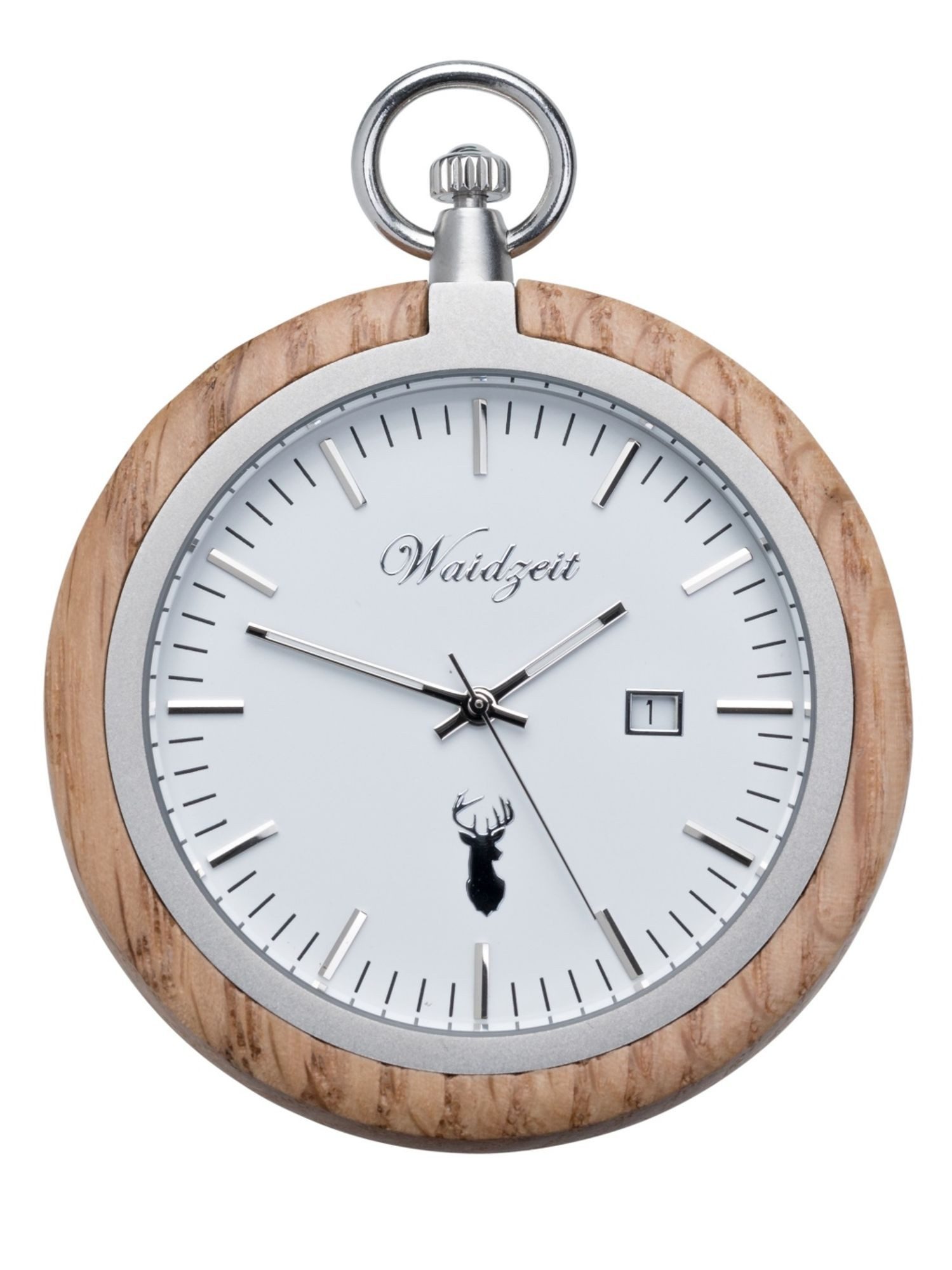 Waidzeit Austria Quarzuhr YT01 YT01, Waidzeit YT01 Barrique Bacchus Uhr Herrenuhr Datum Weiss