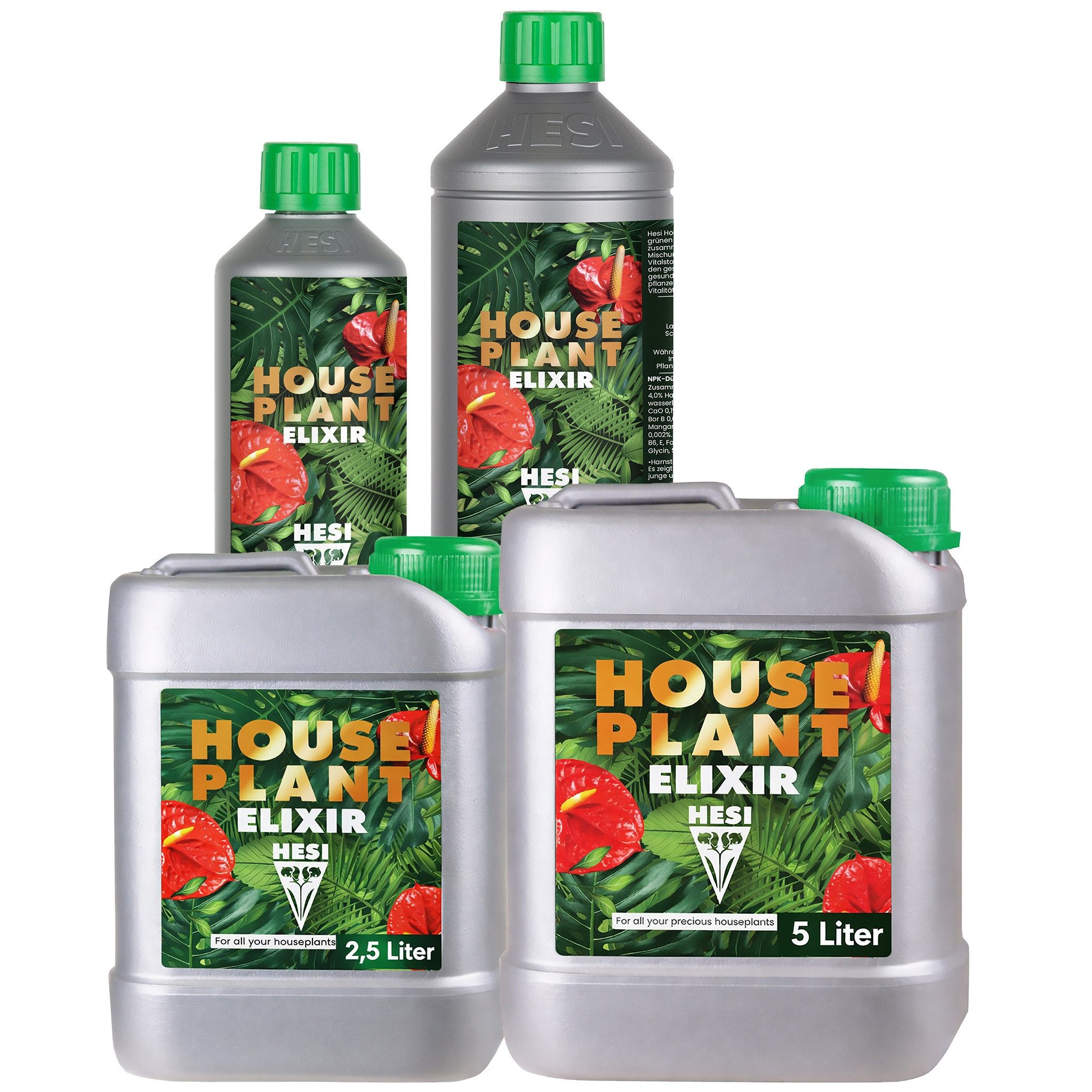 HESI Pflanzendünger 500 ml House Plant Elixir, Zimmerpflanzen-Dünger Stickstoffdünger – Bild 5 von 5