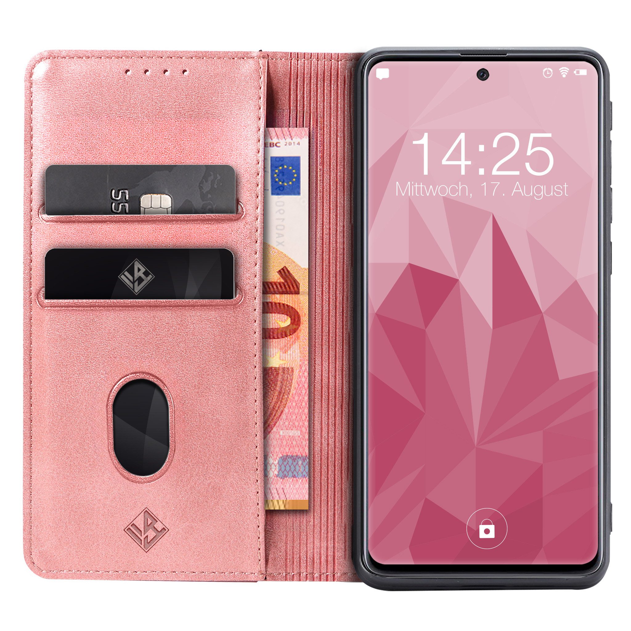 Tec-Expert Handyhülle Tasche Handy Klapp Hülle für Samsung Galaxy A57 5G 6.7 Zoll, 6.7, Cover Klapphülle Case mit Kartenfach Geldfach aufstellbar – Bild 2 von 5