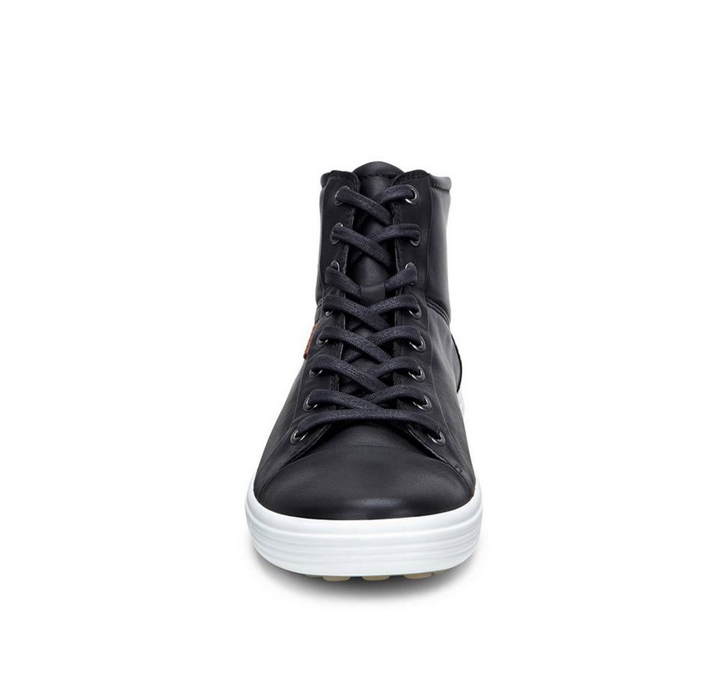 Ecco Soft 7 High (leichte und flexible Sohle) schwarz Damen Sneaker – Bild 5 von 5