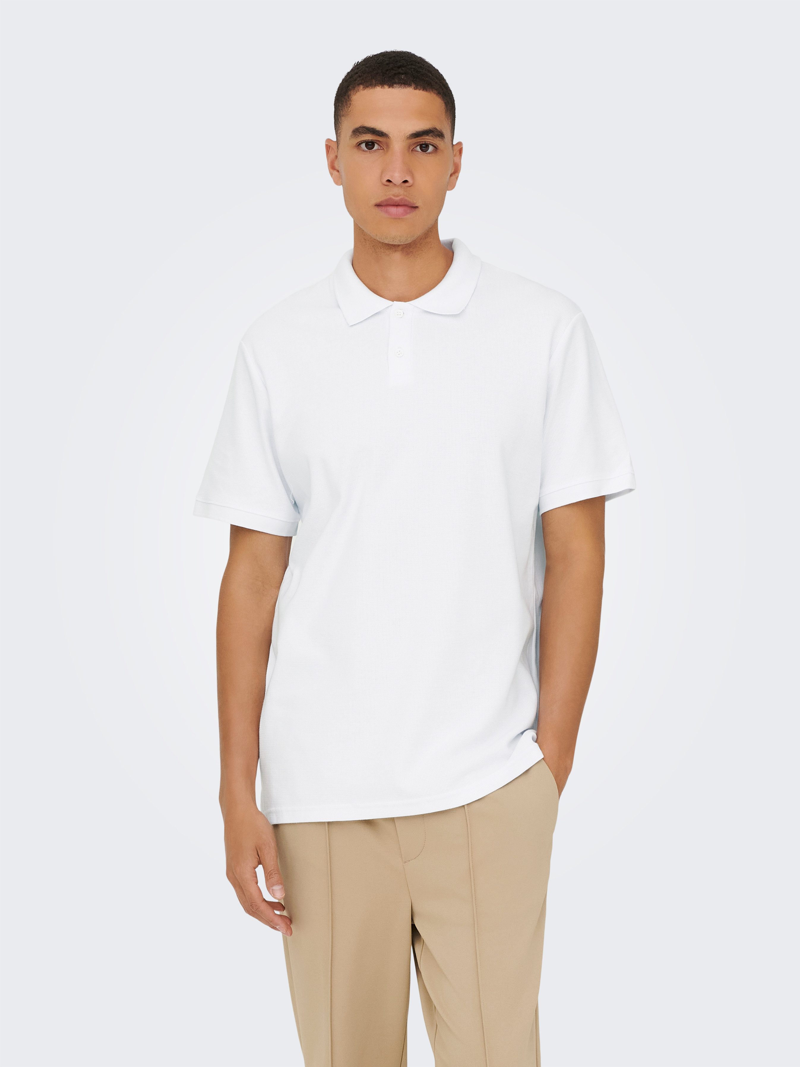 ONLY & SONS Poloshirt ONSBEN REG SS POLO SHIRT NOOS Baumwolle, regular fit