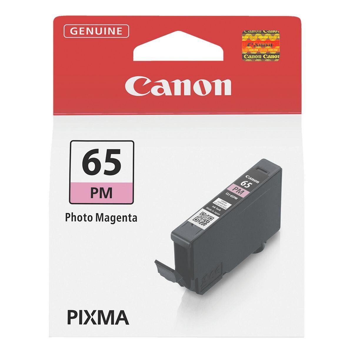 Canon CLI-65 PM Tintenpatrone (Original Druckerpatrone, foto-magenta)