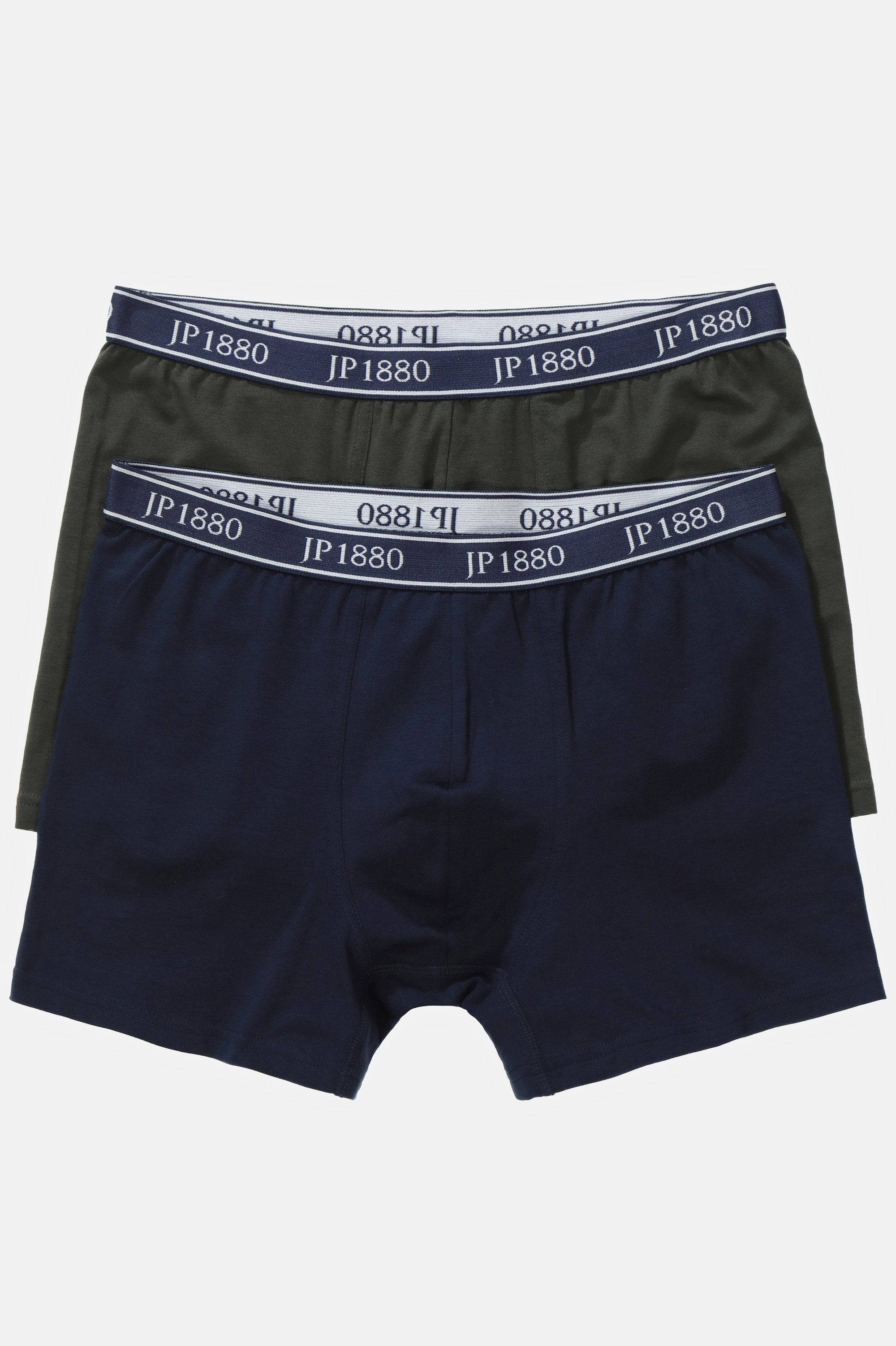 JP1880 Slip Pants Unterhose 2er-Pack FLEXNAMIC® Jersey (2-St) dunkel oliv