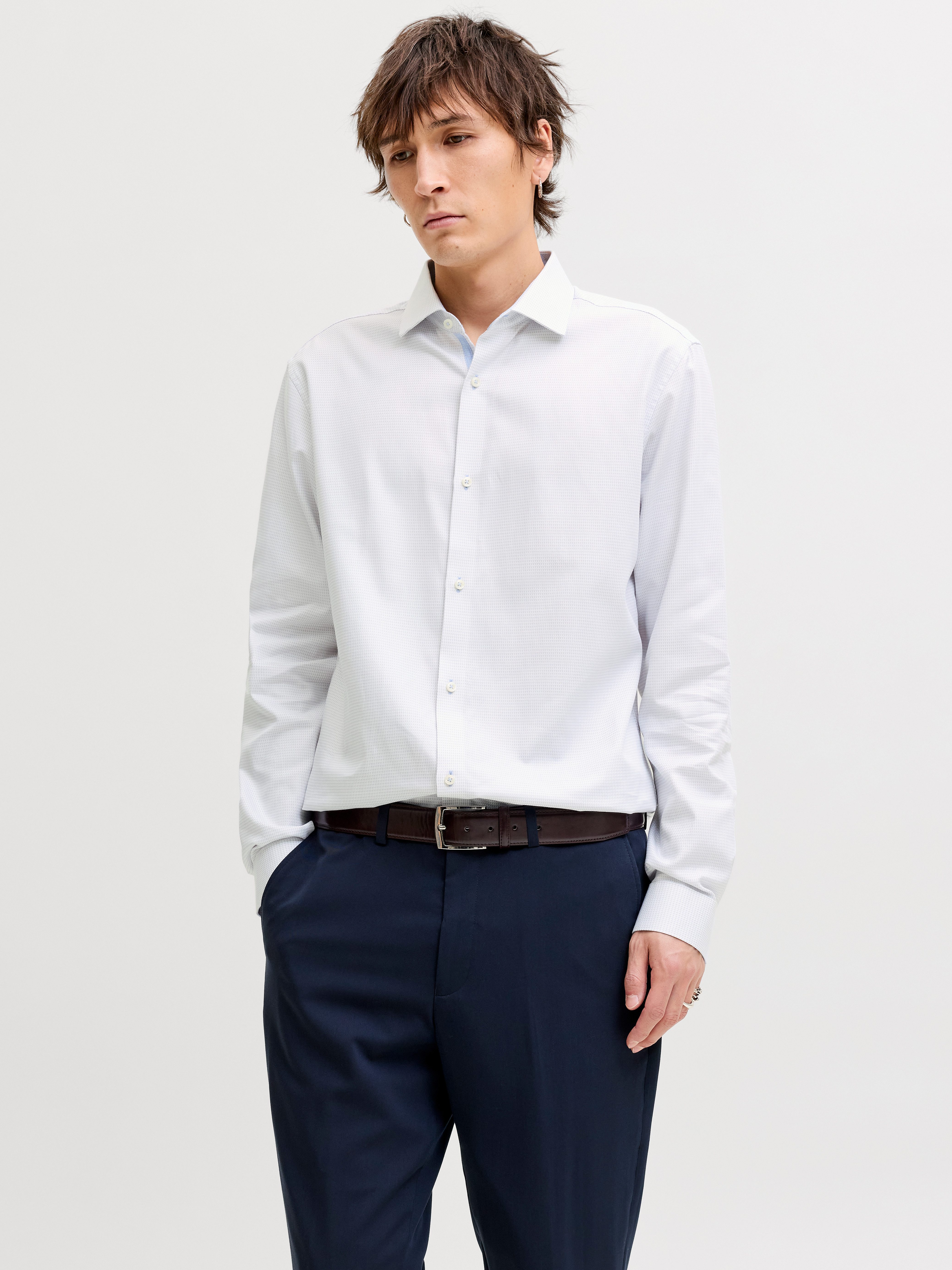 Jack & Jones Langarmhemd JPRBLAPARKER DETAIL L/S SHIRT NOOS