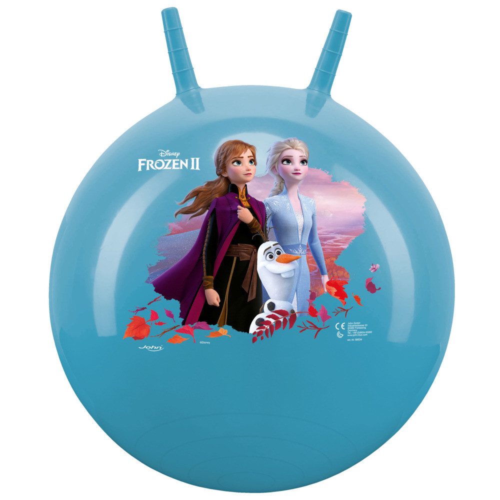 John GmbH Hüpfball John Sprungball Disney Eiskönigin mit 2 Griffen Ø45-50cm